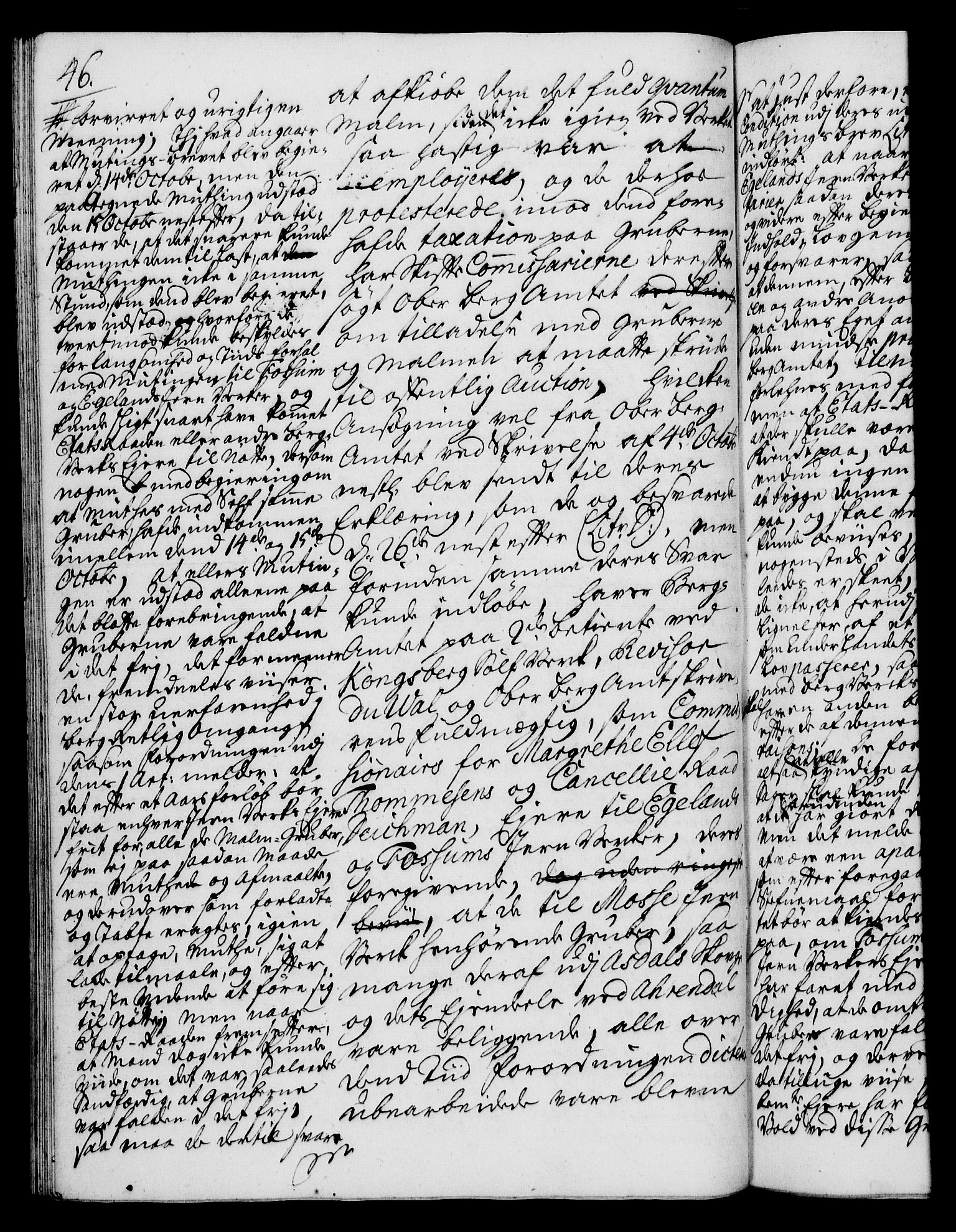 Rentekammeret, Kammerkanselliet, RA/EA-3111/G/Gh/Gha/L0020: Norsk ekstraktmemorialprotokoll (merket RK 53.65), 1738-1739, p. 46