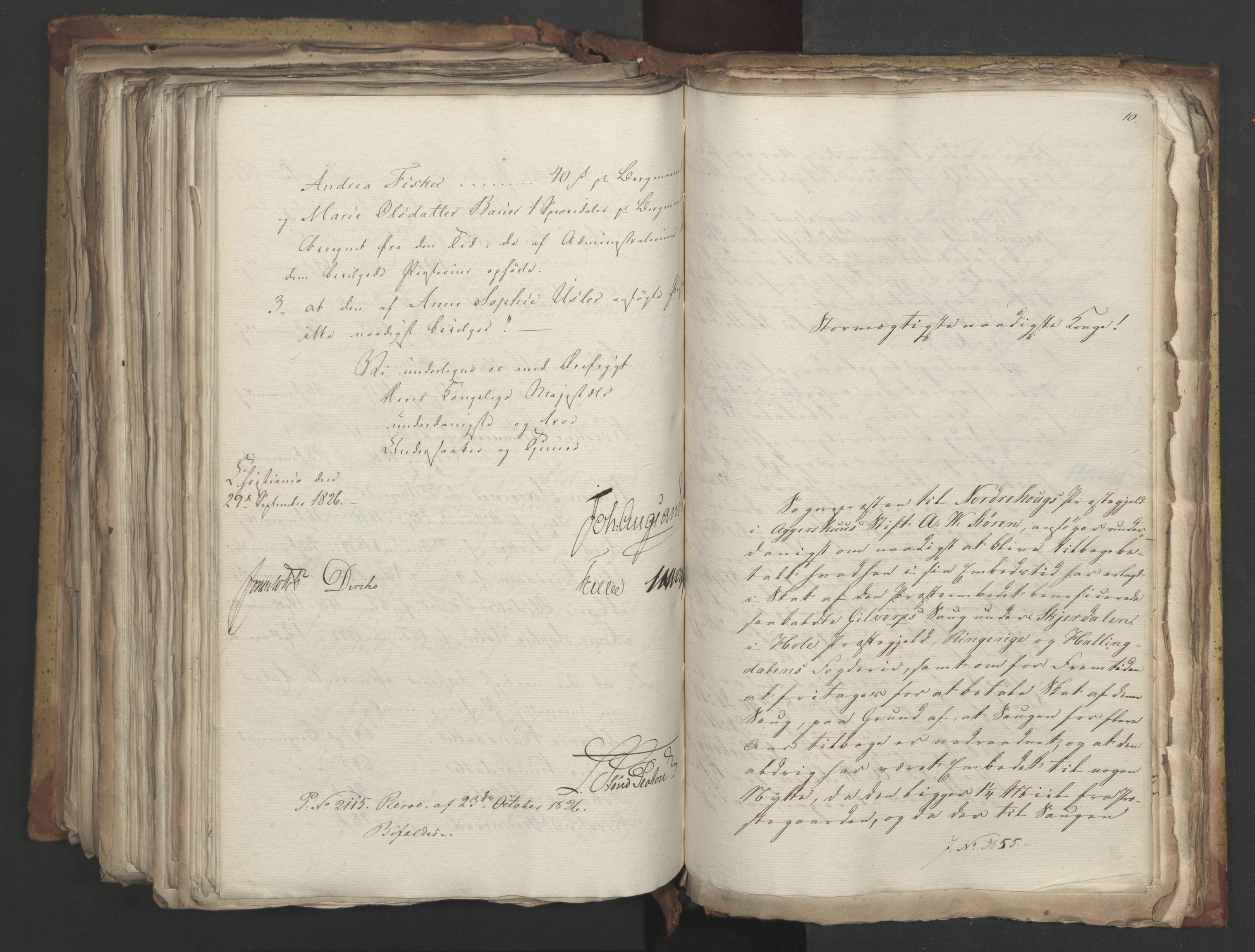 Statsrådsavdelingen i Stockholm, AV/RA-S-1003/D/Da/L0048: Regjeringsinnstillinger nr. 3600-3859, 1826, p. 517