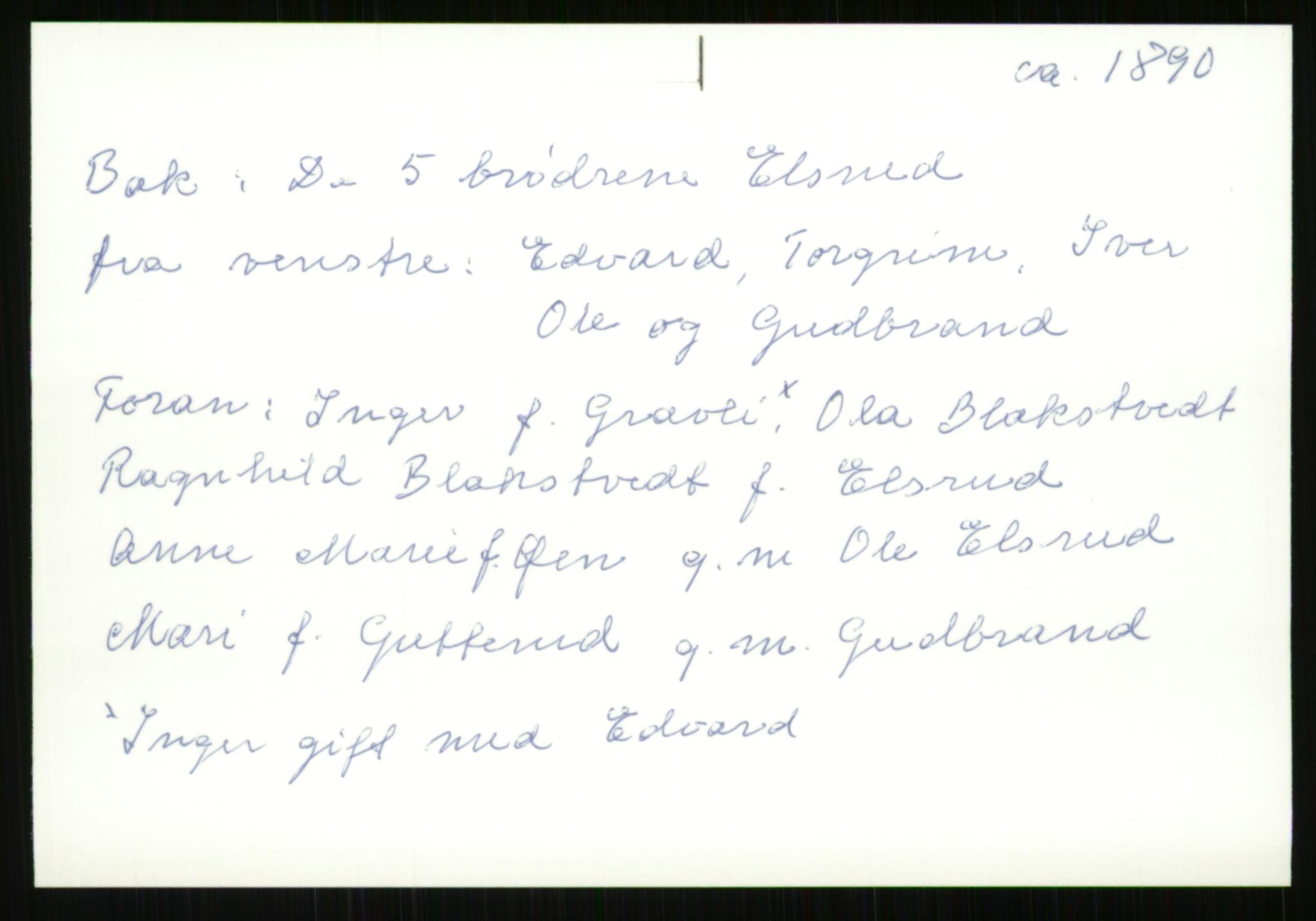Samlinger til kildeutgivelse, Amerikabrevene, RA/EA-4057/F/L0018: Innlån fra Buskerud: Elsrud, 1838-1914, p. 1258