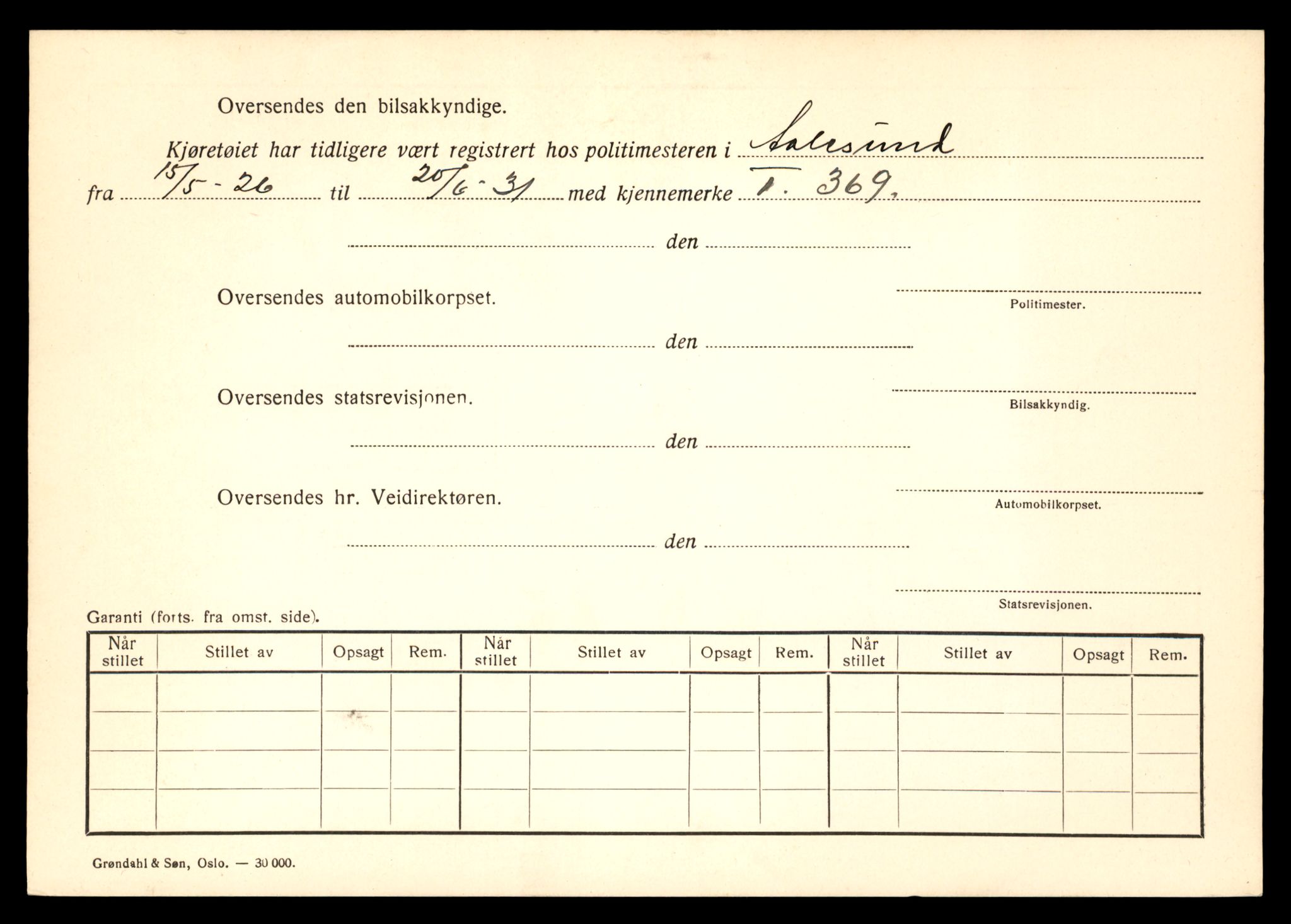 Møre og Romsdal vegkontor - Ålesund trafikkstasjon, SAT/A-4099/F/Fe/L0004: Registreringskort for kjøretøy T 341 - T 442, 1927-1998, p. 858