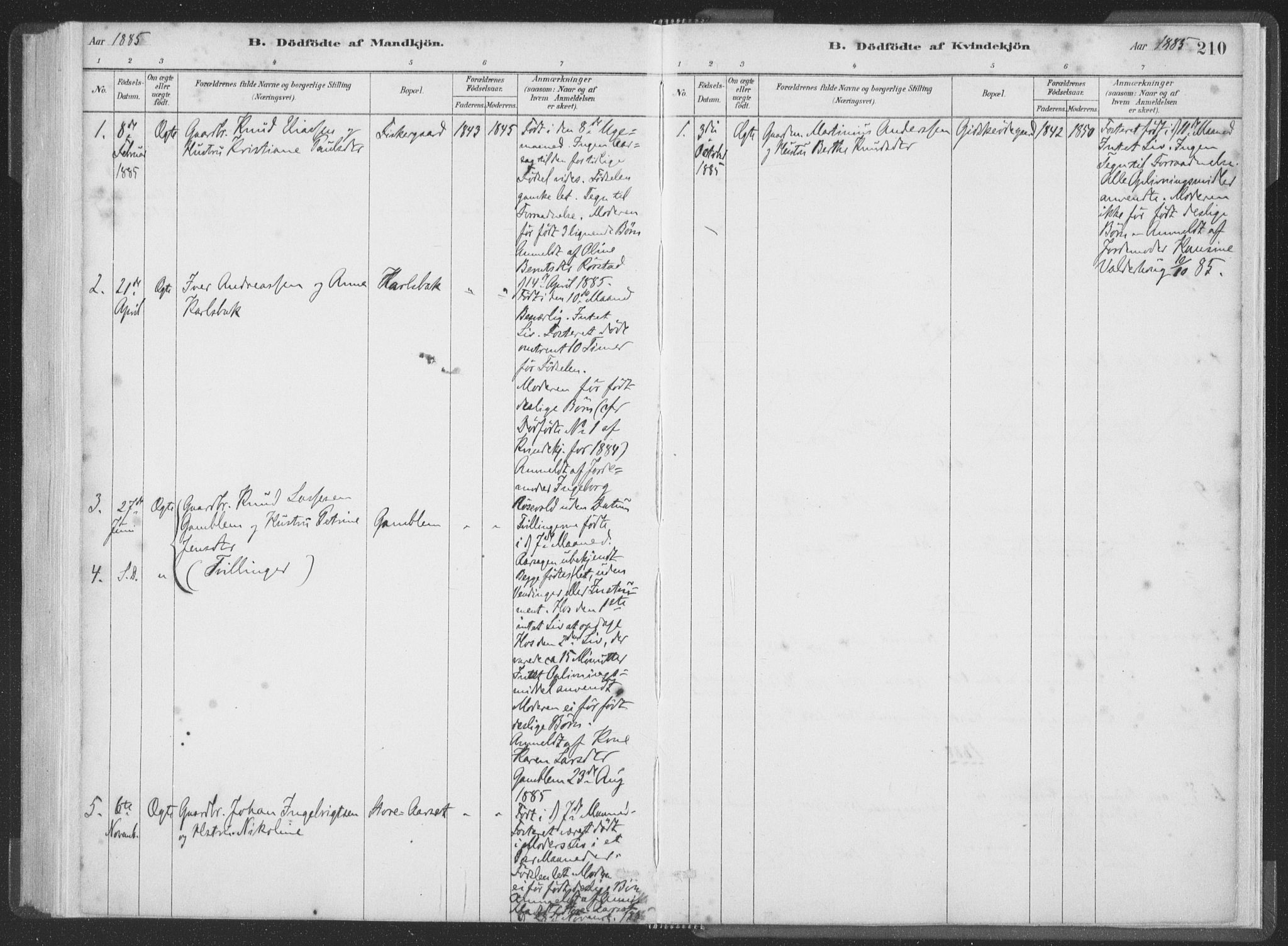 Ministerialprotokoller, klokkerbøker og fødselsregistre - Møre og Romsdal, SAT/A-1454/528/L0401: Parish register (official) no. 528A12I, 1880-1920, p. 210