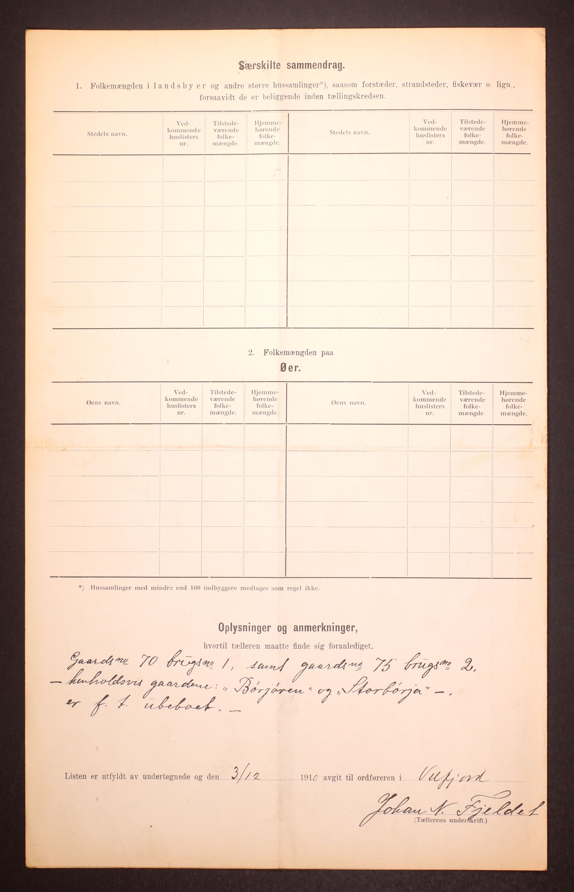 RA, 1910 census for Velfjord, 1910, p. 21