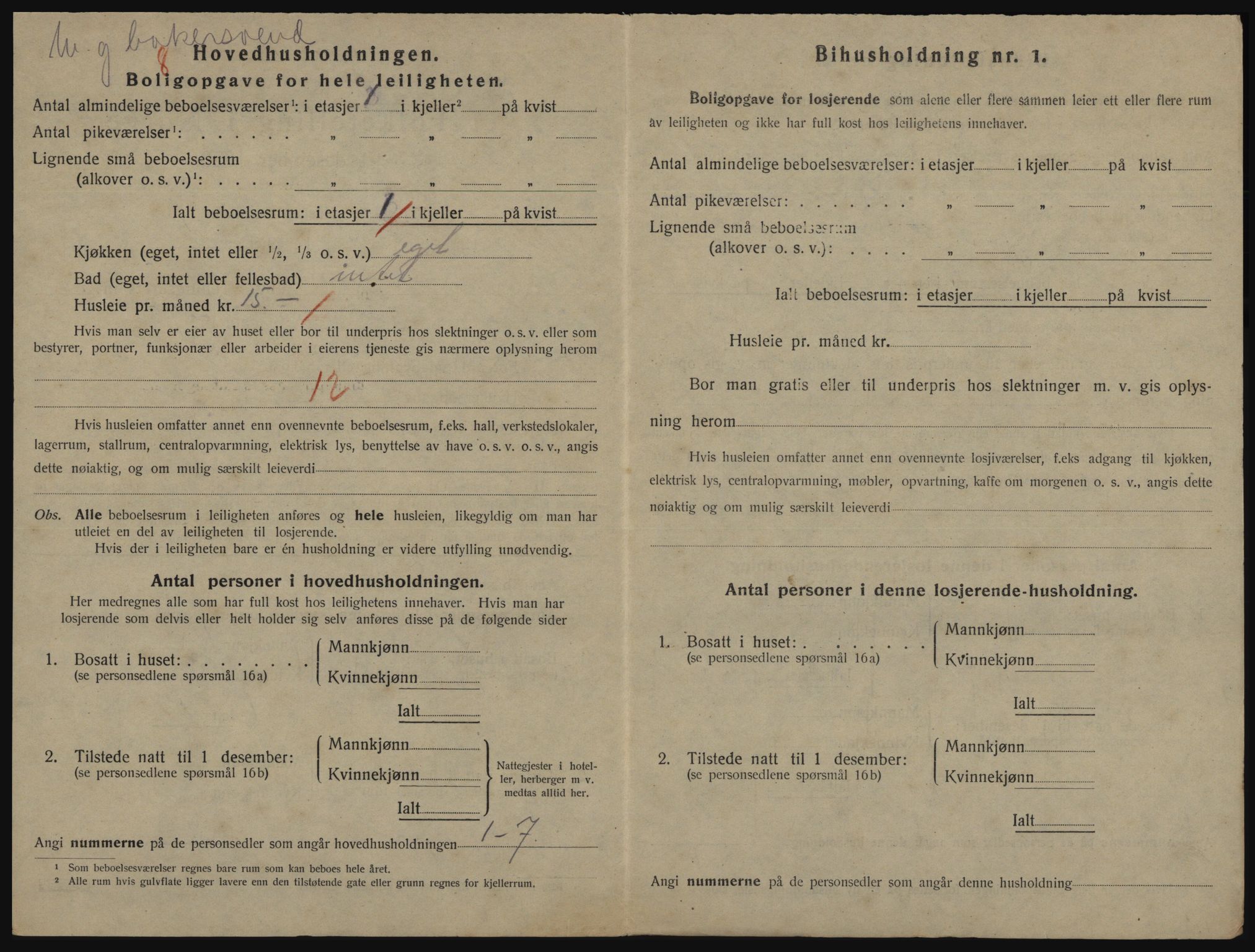 SATØ, 1920 census for Vardø, 1920, p. 1572