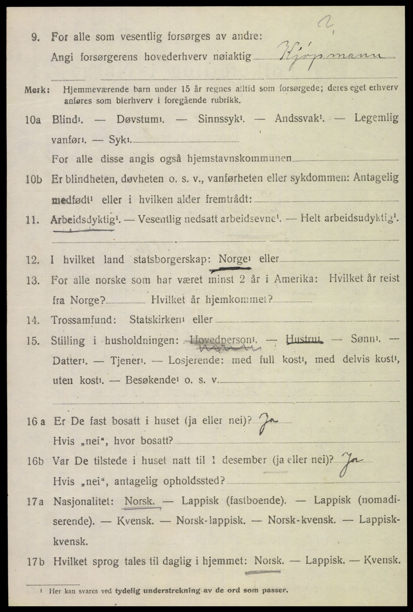 SAT, 1920 census for Egge, 1920, p. 3335