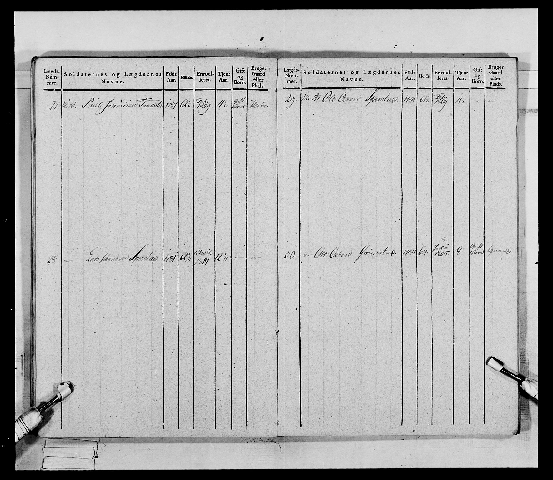 Generalitets- og kommissariatskollegiet, Det kongelige norske kommissariatskollegium, AV/RA-EA-5420/E/Eh/L0069: Opplandske gevorbne infanteriregiment, 1810-1818, p. 626