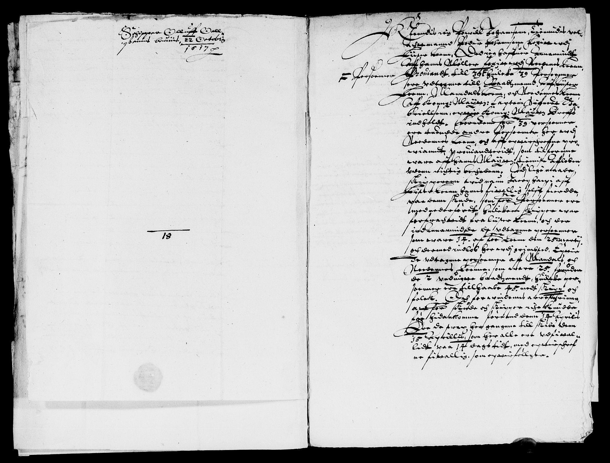 Rentekammeret inntil 1814, Reviderte regnskaper, Lensregnskaper, AV/RA-EA-5023/R/Rb/Rbq/L0009: Nedenes len. Mandals len. Råbyggelag., 1616-1618