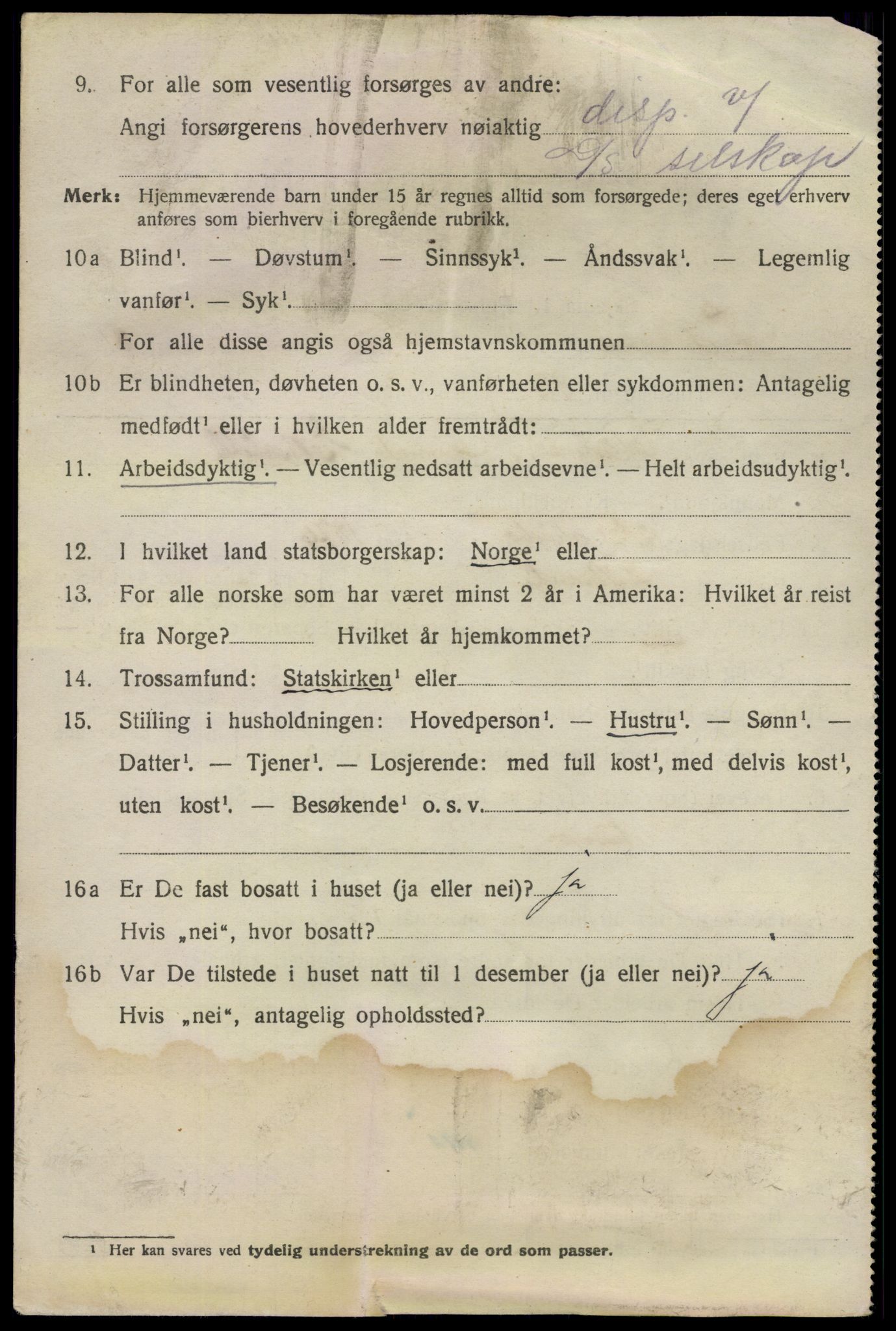 SAO, 1920 census for Fredrikstad, 1920, p. 25052