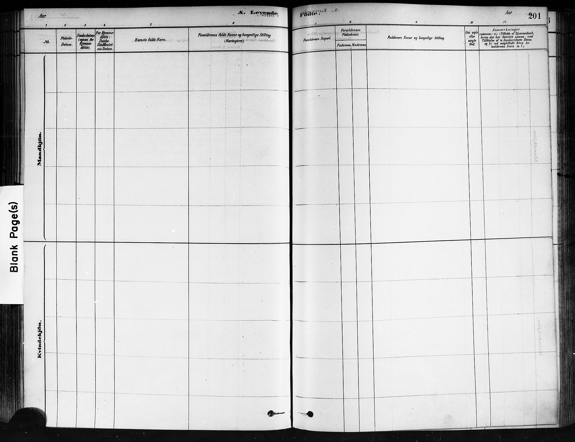 Strømsø kirkebøker, AV/SAKO-A-246/F/Fa/L0021: Parish register (official) no. I 21, 1878-1885, p. 201