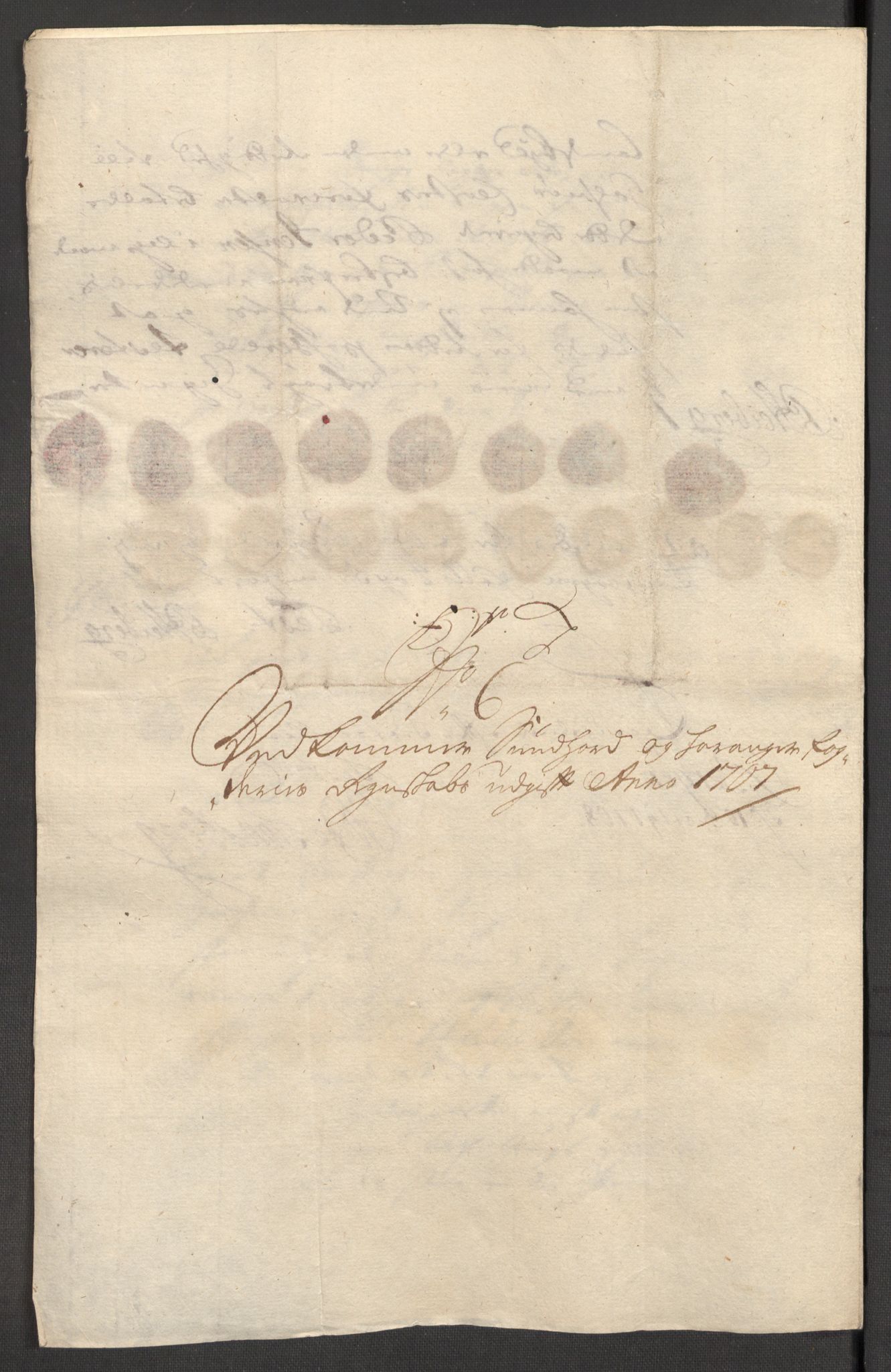 Rentekammeret inntil 1814, Reviderte regnskaper, Fogderegnskap, AV/RA-EA-4092/R48/L2984: Fogderegnskap Sunnhordland og Hardanger, 1706-1707, p. 457