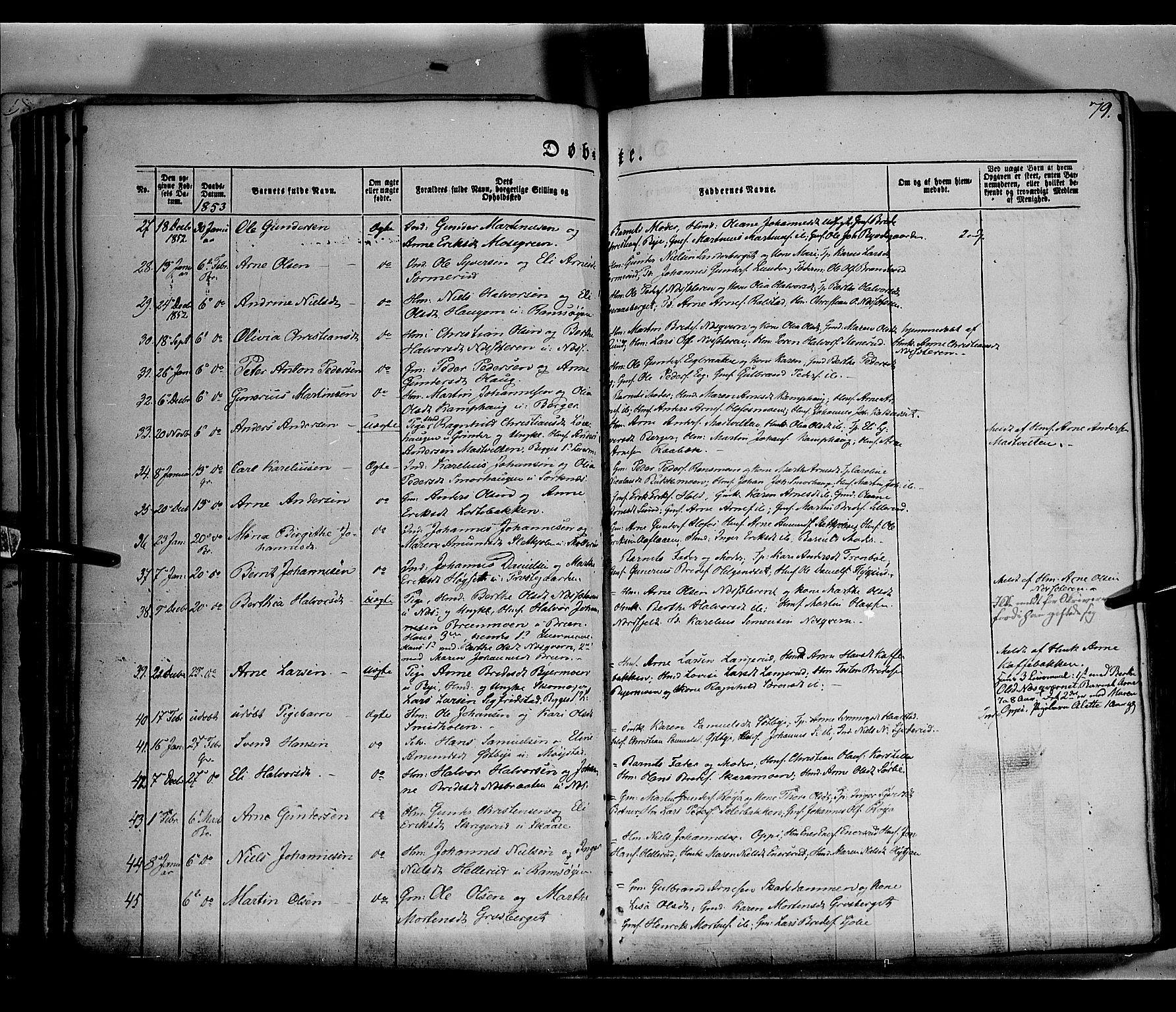 Grue prestekontor, AV/SAH-PREST-036/H/Ha/Haa/L0008: Parish register (official) no. 8, 1847-1858, p. 79