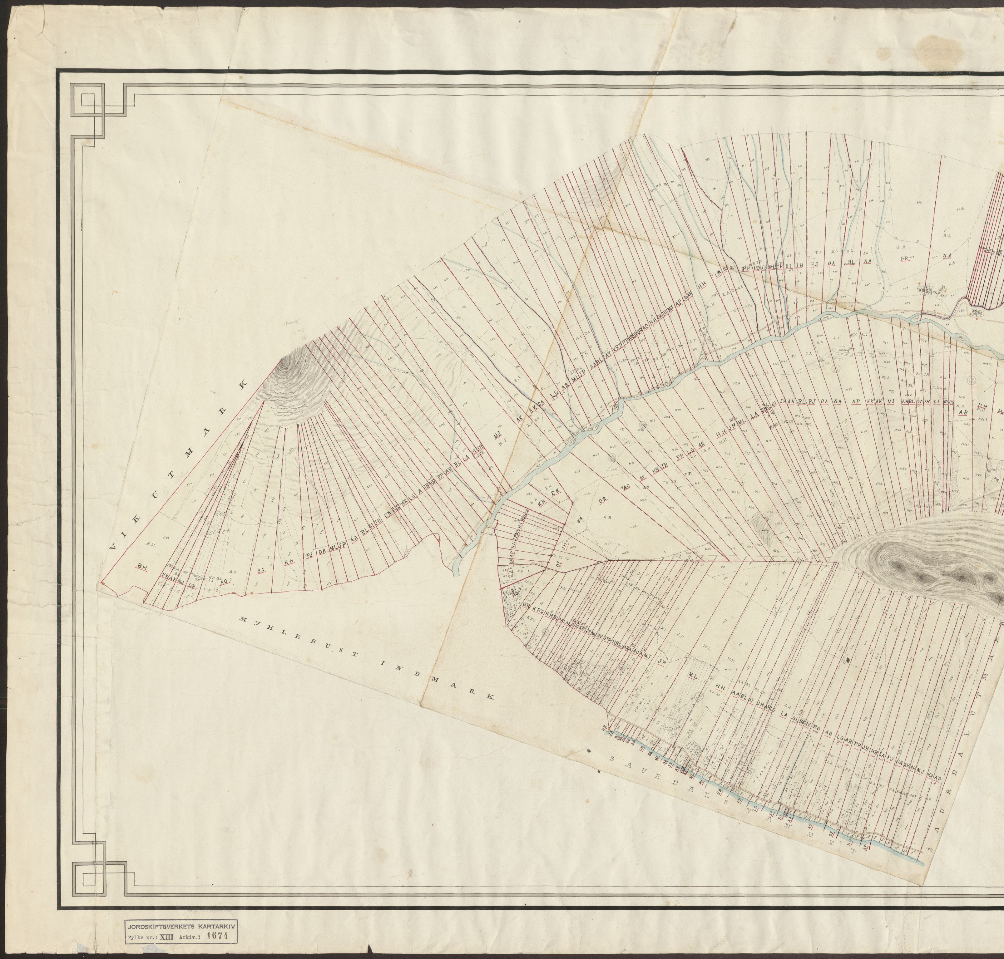 Jordskifteverkets kartarkiv, RA/S-3929/T, 1859-1988, p. 1971