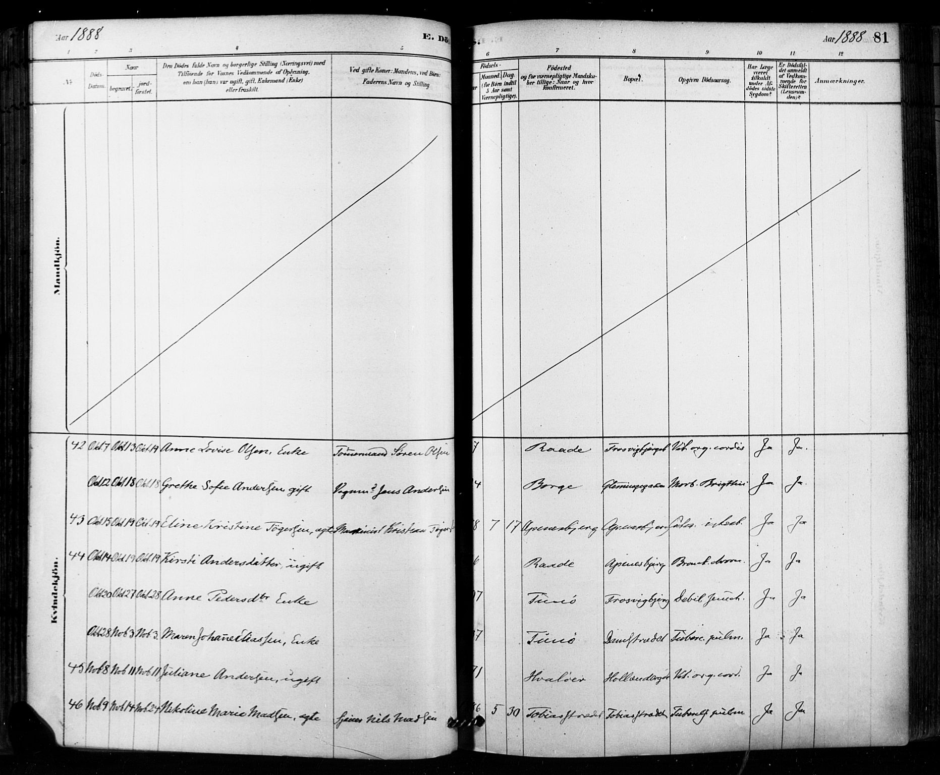 Fredrikstad domkirkes prestekontor Kirkebøker, AV/SAO-A-10906/F/Fa/L0003: Parish register (official) no. 3, 1878-1904, p. 81