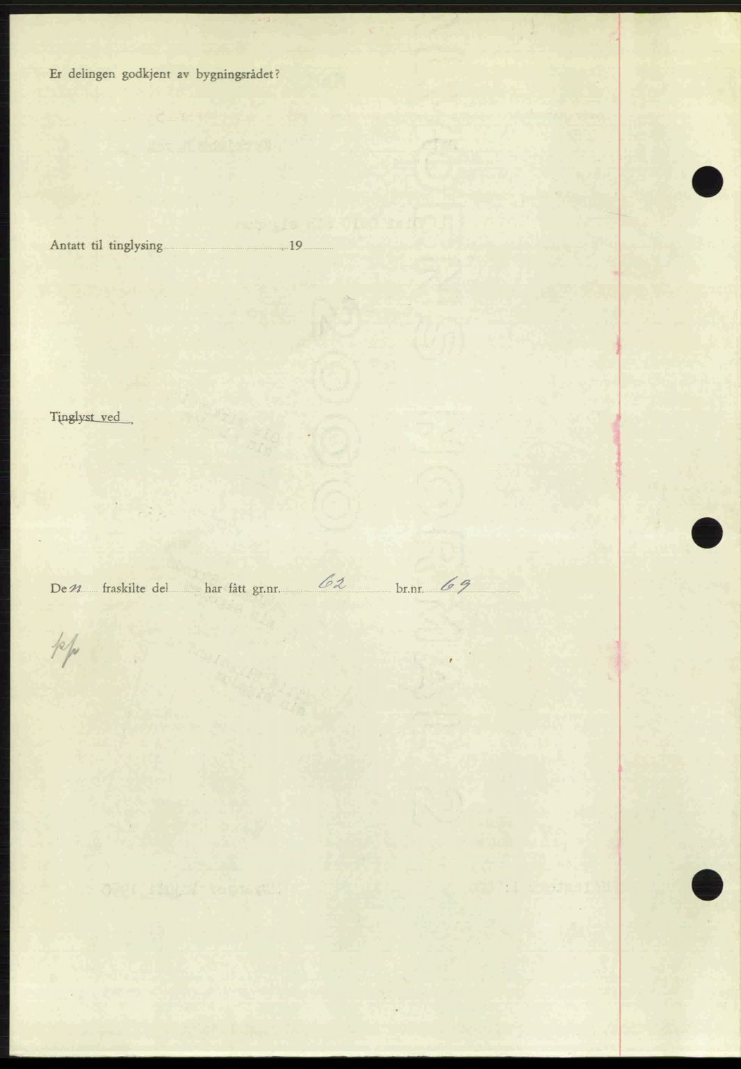 Ytre Sogn tingrett, AV/SAB-A-2601/1/G/Gbb/L0009: Mortgage book no. A6 - A7 (B4), 1950-1950, Diary no: : 759/1950