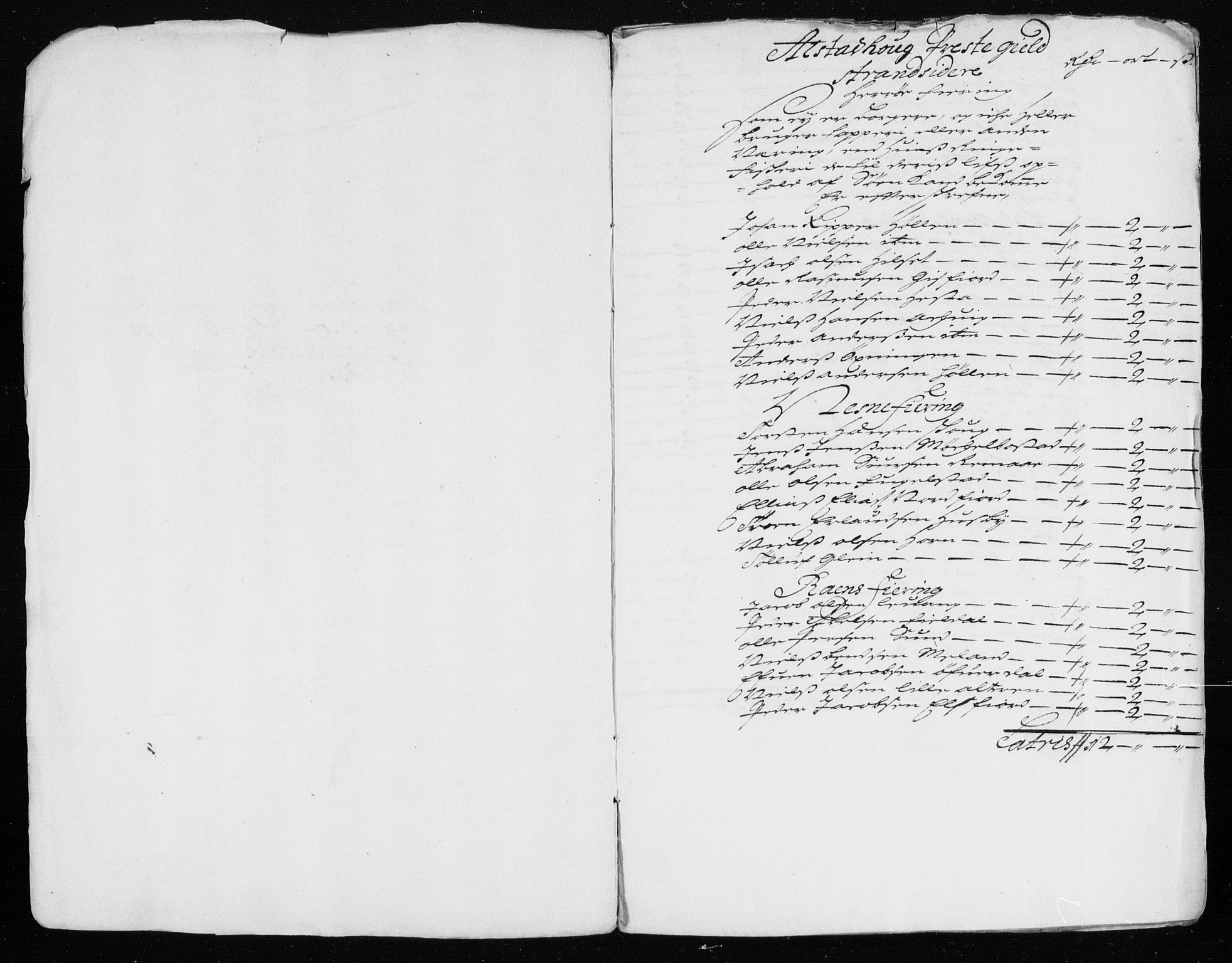 Rentekammeret inntil 1814, Reviderte regnskaper, Stiftamtstueregnskaper, Trondheim stiftamt og Nordland amt, AV/RA-EA-6044/R/Rh/L0007: Nordland amt, 1680