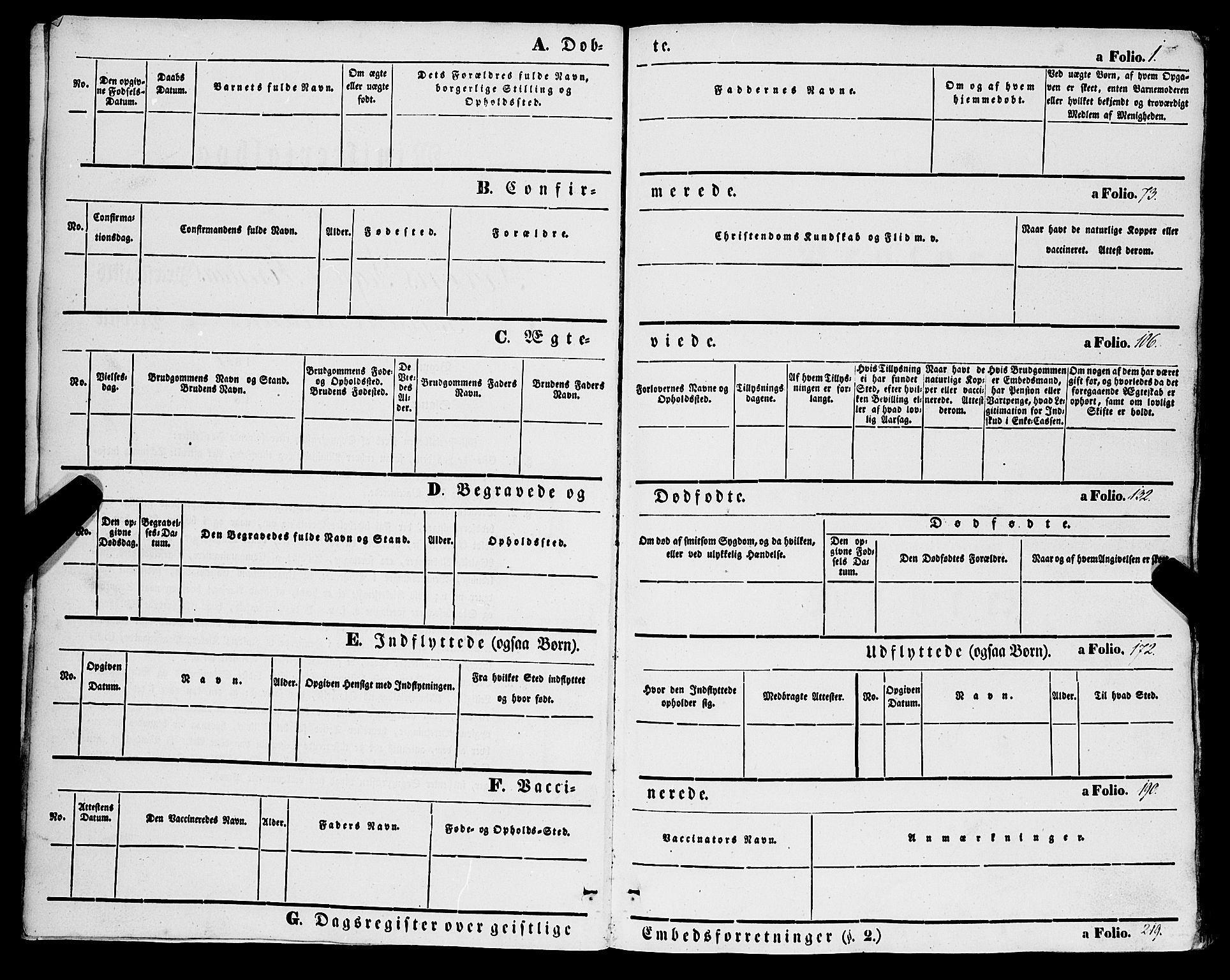 Sveio Sokneprestembete, AV/SAB-A-78501/H/Hab: Parish register (copy) no. A 1, 1851-1865, p. 1