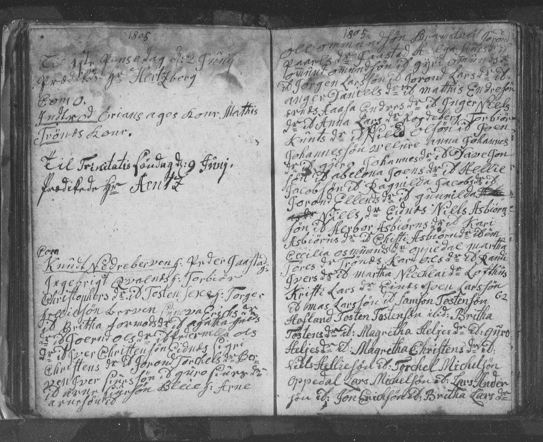 Ullensvang sokneprestembete, SAB/A-78701/H/Hab: Parish register (copy) no. B 8, 1804-1811