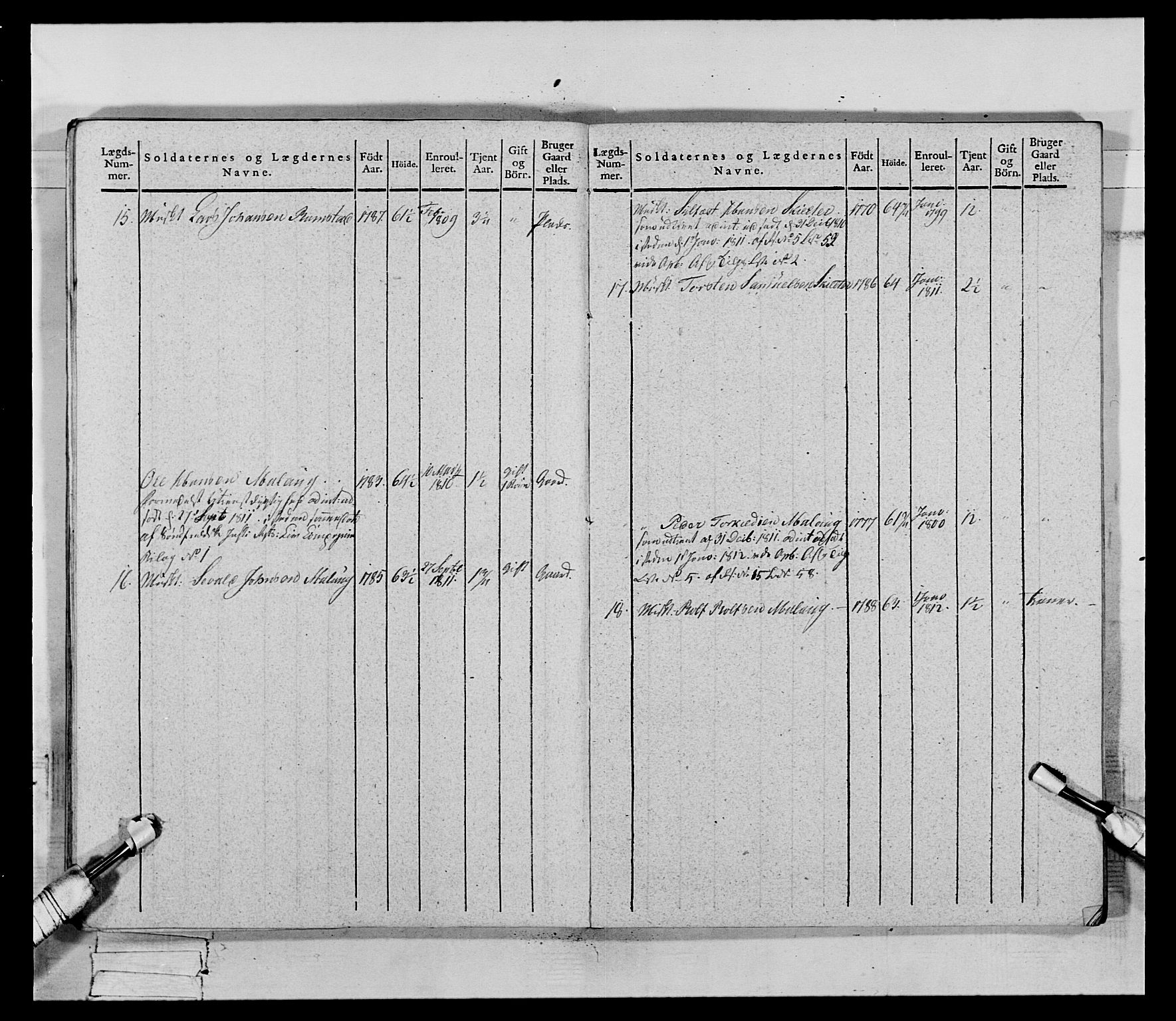 Generalitets- og kommissariatskollegiet, Det kongelige norske kommissariatskollegium, AV/RA-EA-5420/E/Eh/L0069: Opplandske gevorbne infanteriregiment, 1810-1818, p. 623