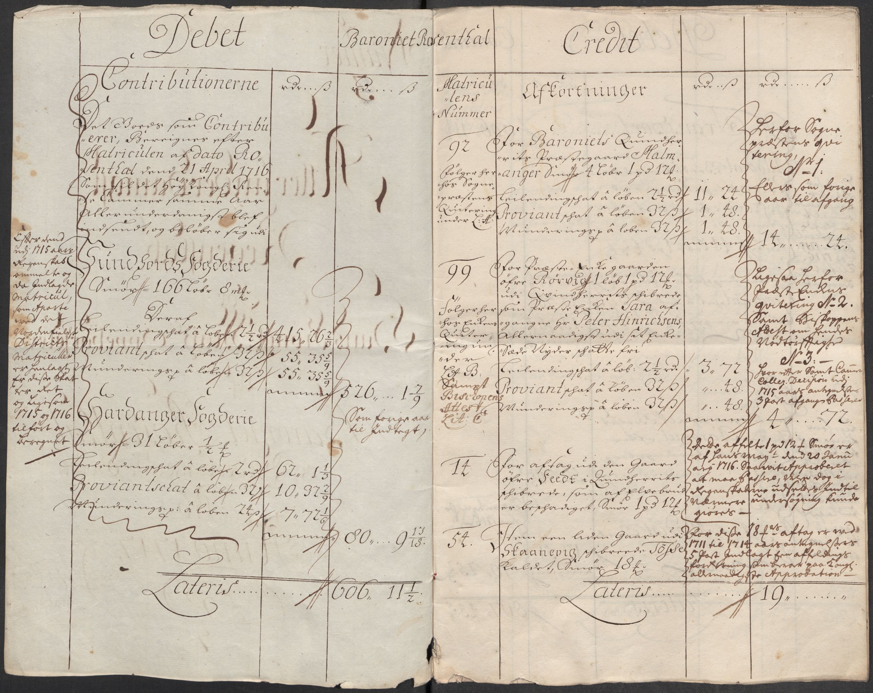 Rentekammeret inntil 1814, Reviderte regnskaper, Fogderegnskap, AV/RA-EA-4092/R49/L3139: Fogderegnskap Rosendal Baroni, 1715-1717, p. 202