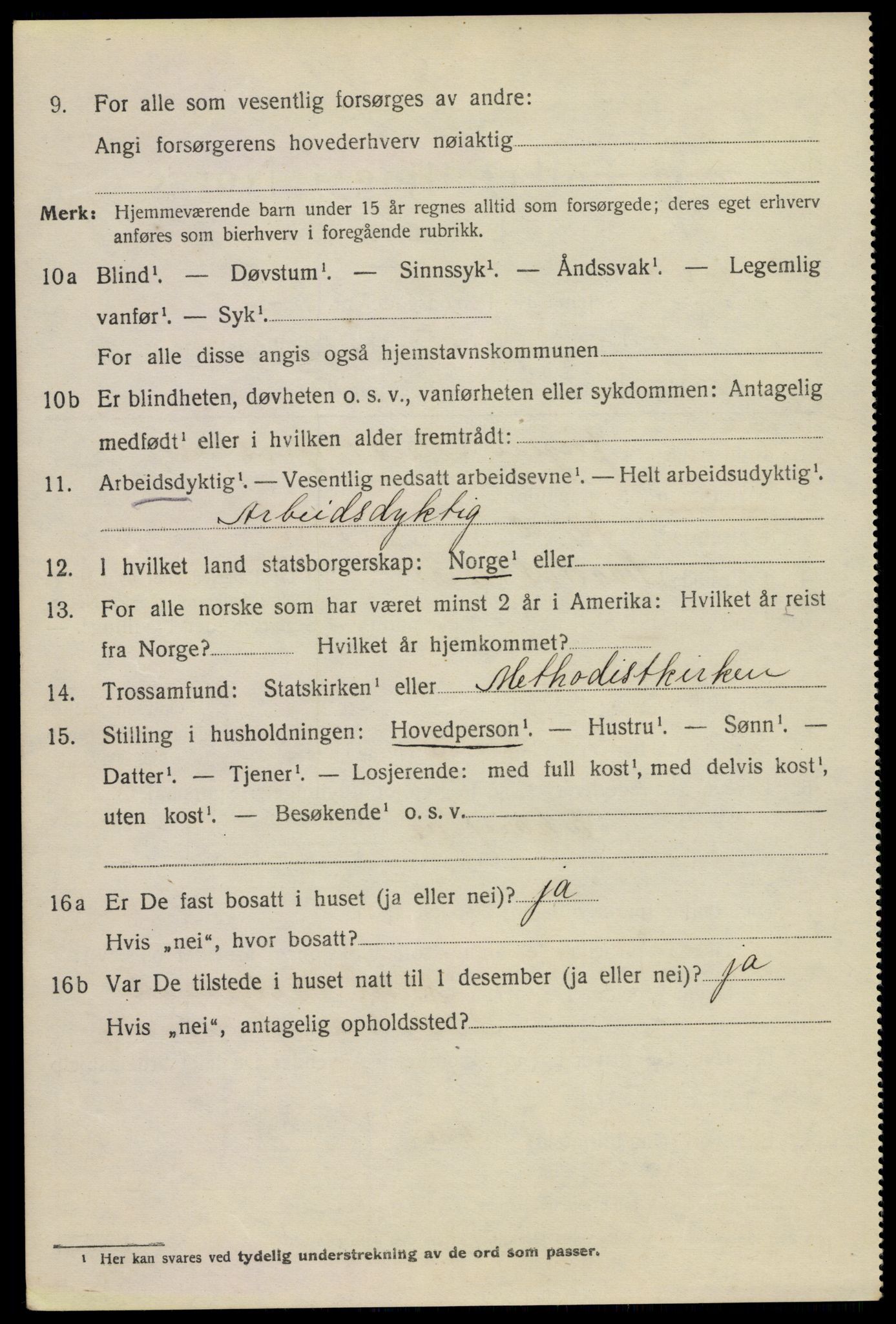 SAKO, 1920 census for Drammen, 1920, p. 45210