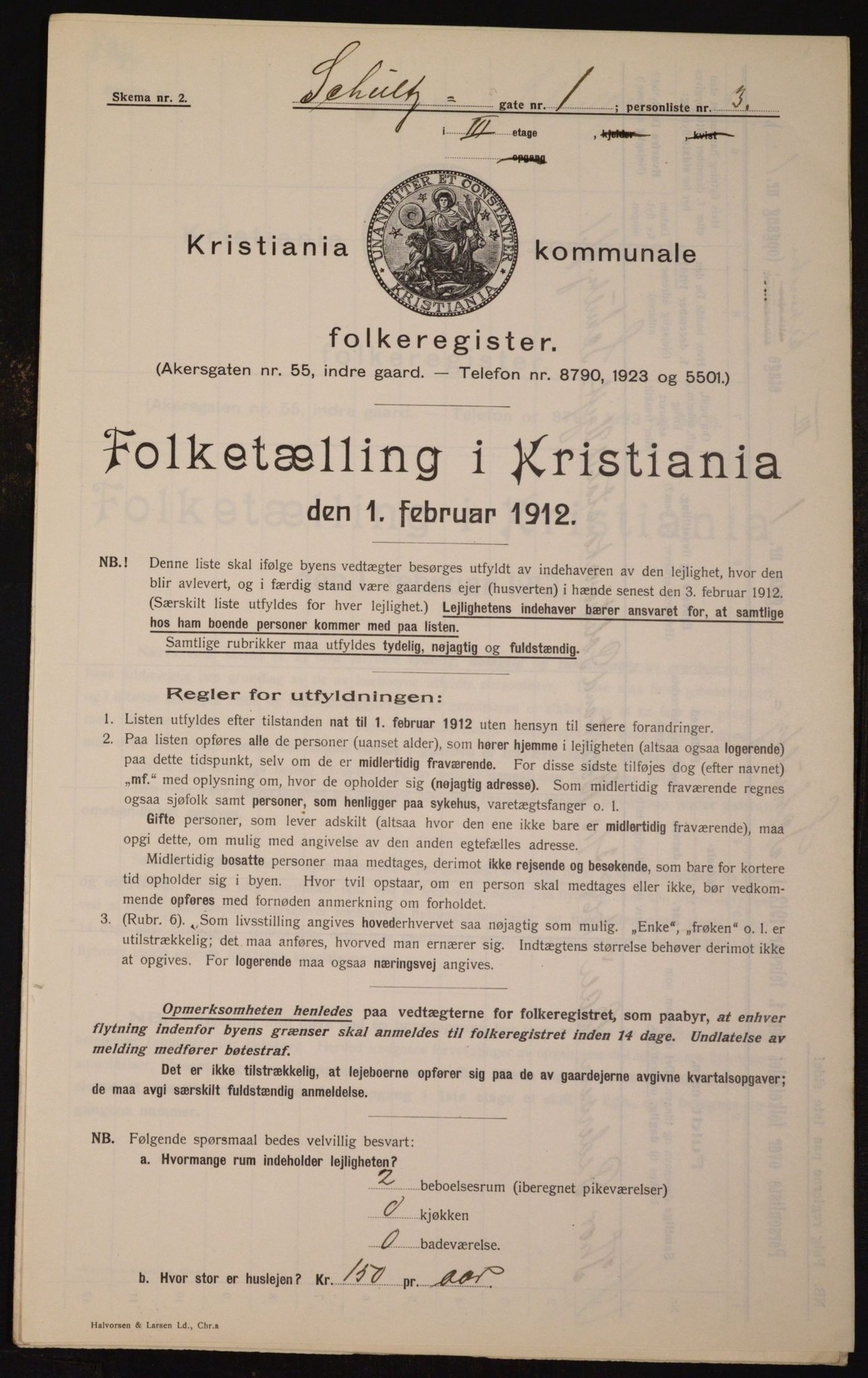 OBA, Municipal Census 1912 for Kristiania, 1912, p. 90747