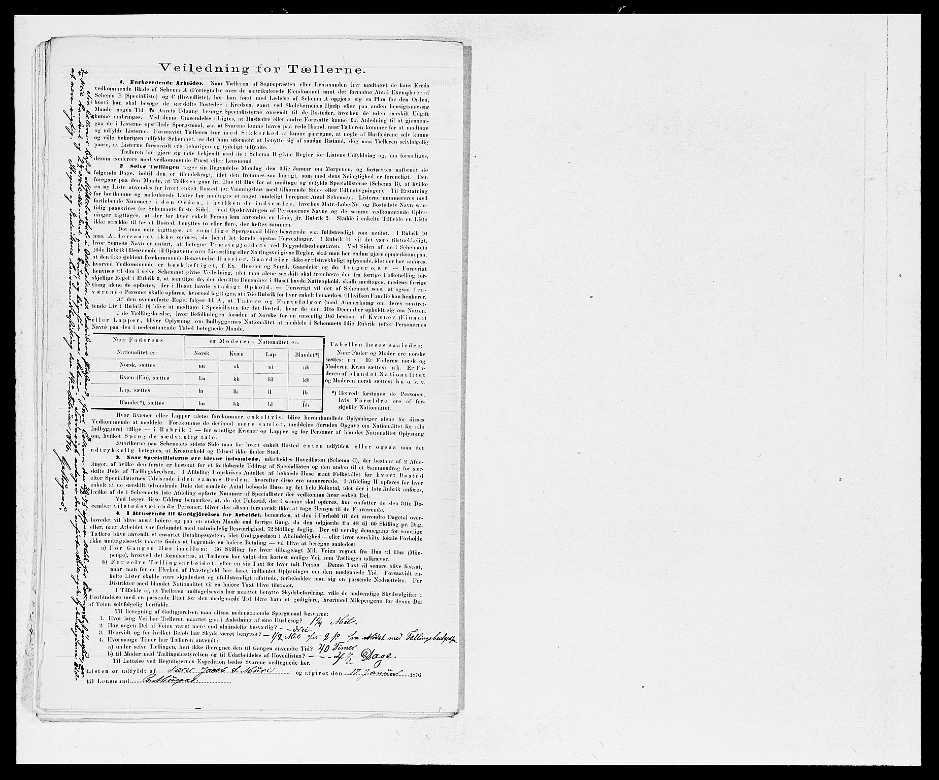 SAB, 1875 Census for 1447P Innvik, 1875, p. 20