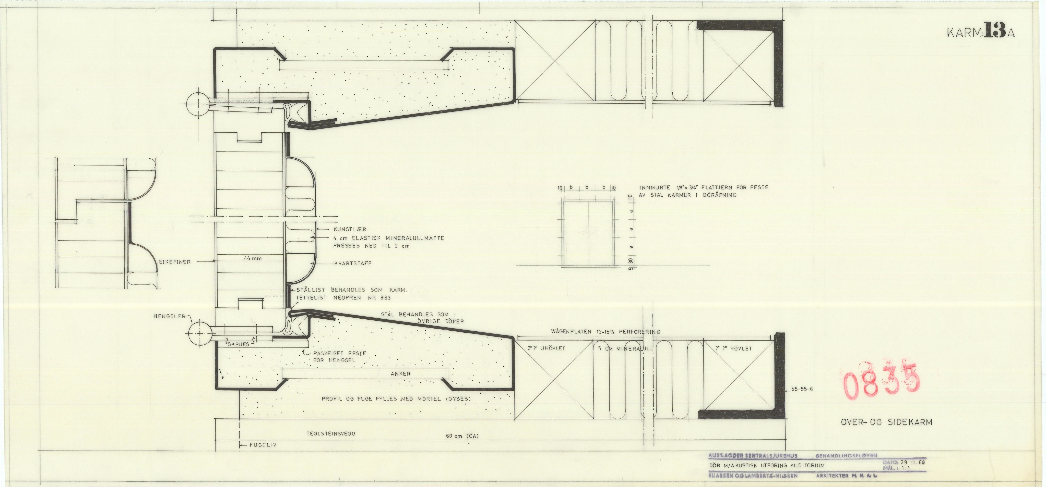 Eliassen og Lambertz-Nilssen Arkitekter, AAKS/PA-2983/T/T02/L0009: Tegningskogger 0835, 1967-1972, p. 32