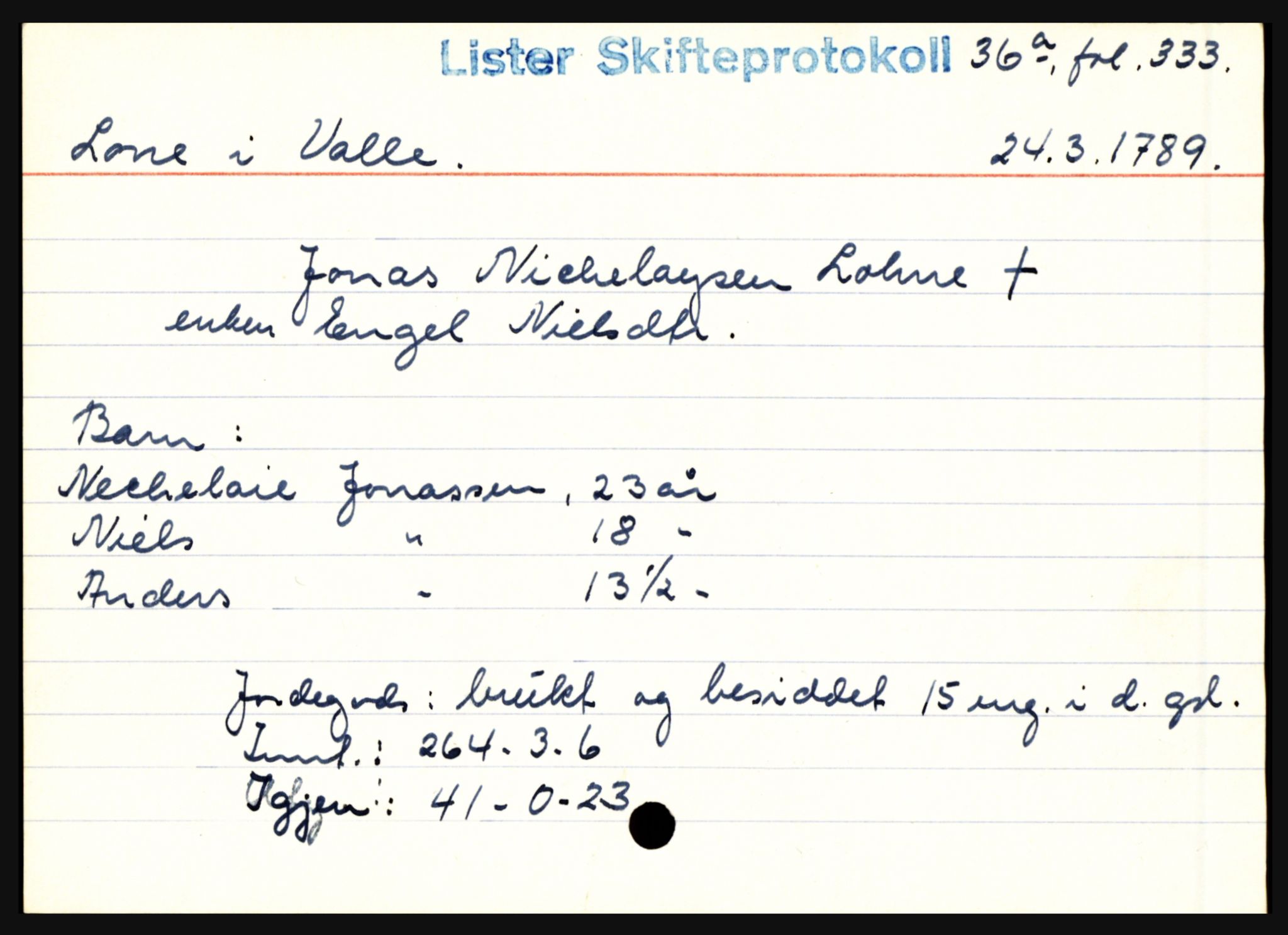 Lister sorenskriveri, AV/SAK-1221-0003/H, p. 24307