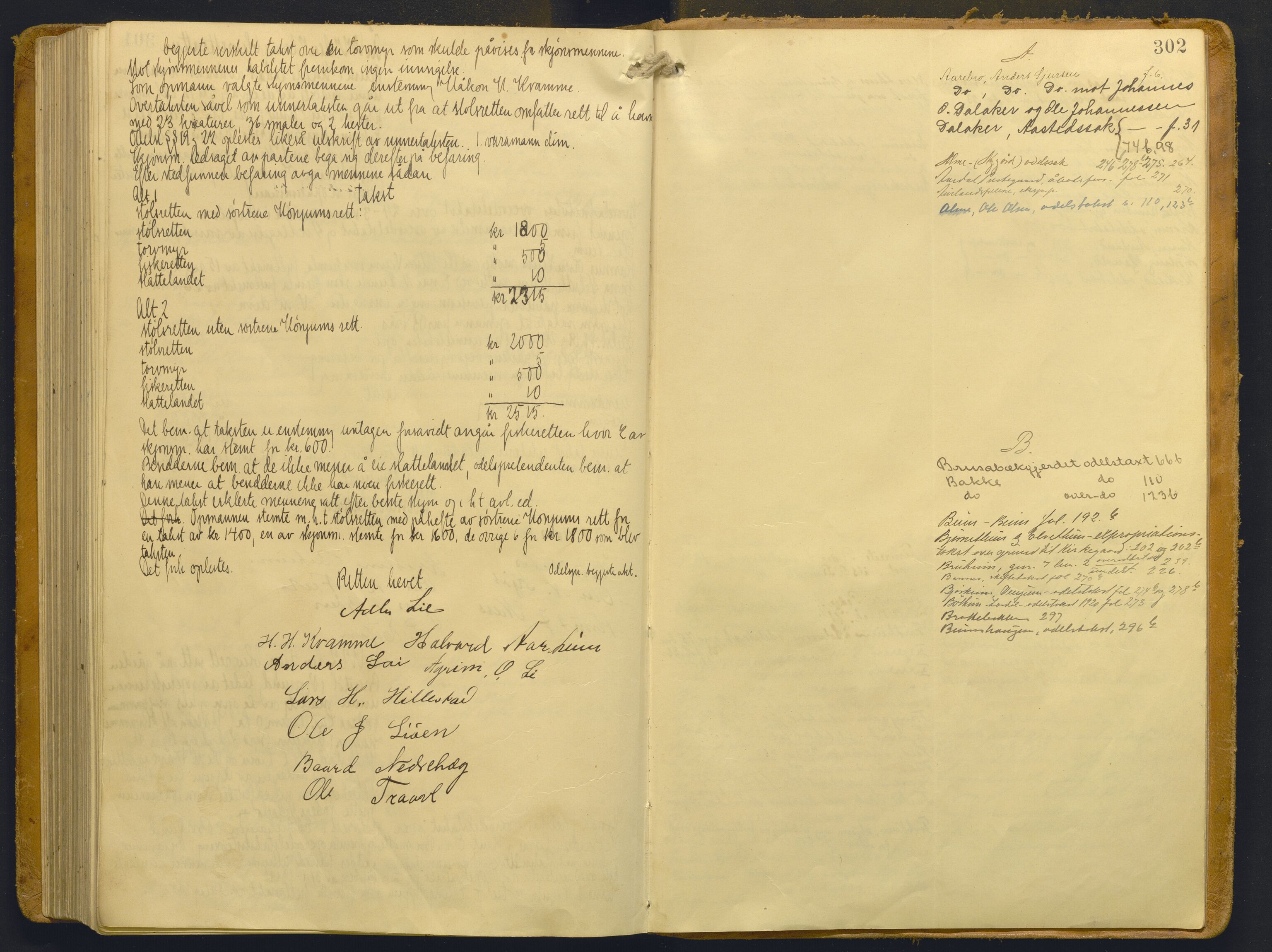 Indre Sogn tingrett, AV/SAB-A-3301/1/F/Fb/Fba/L0014: Sivile og offentlege saker, Bb 10, 1907-1922, p. 301b-302a