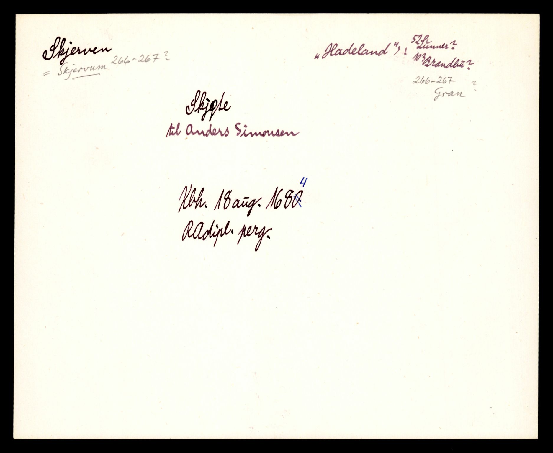 Riksarkivets diplomsamling, AV/RA-EA-5965/F35/F35e/L0011: Registreringssedler Oppland 3, 1400-1700, p. 379