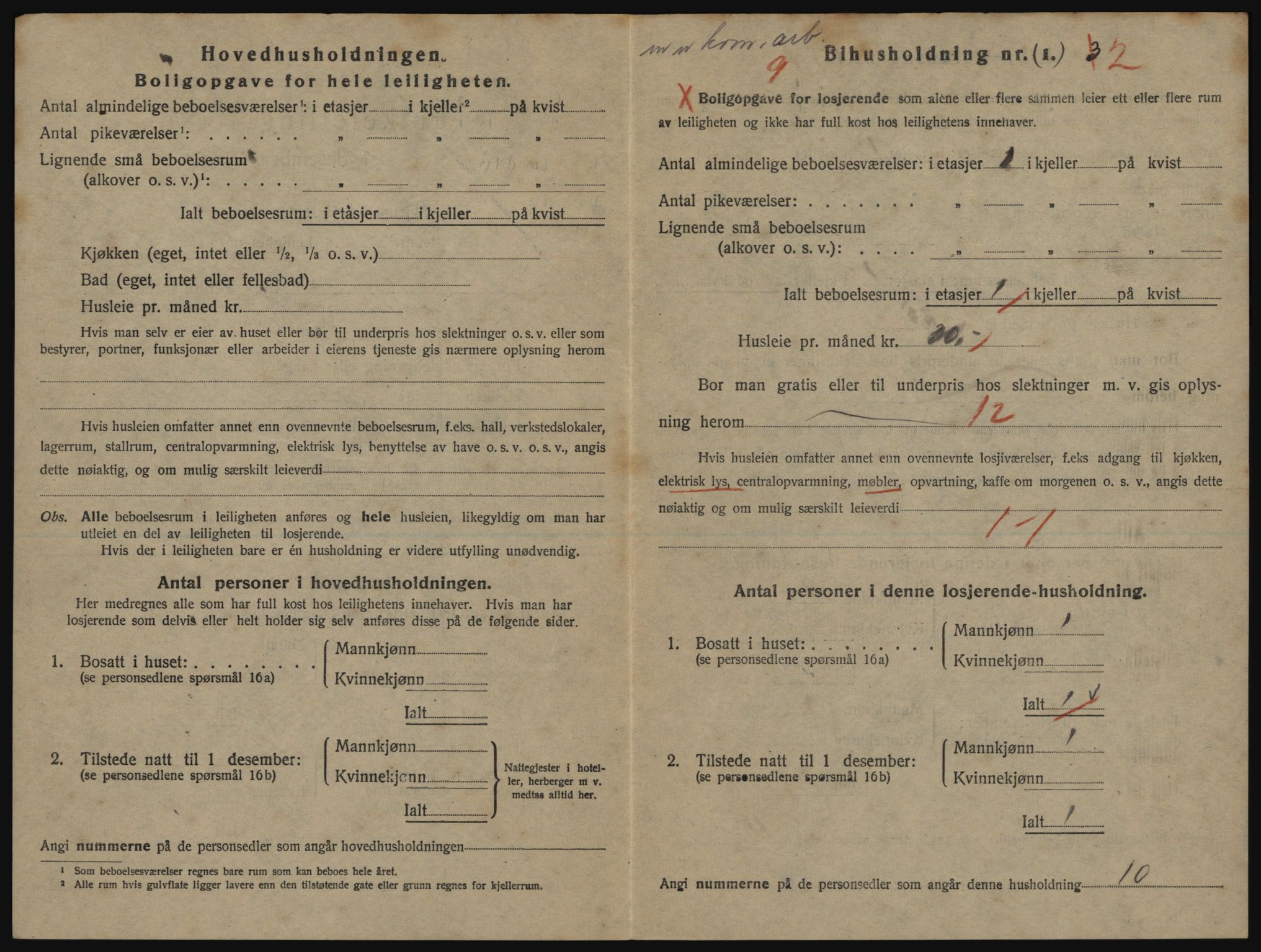 SATØ, 1920 census for Harstad, 1920, p. 2034