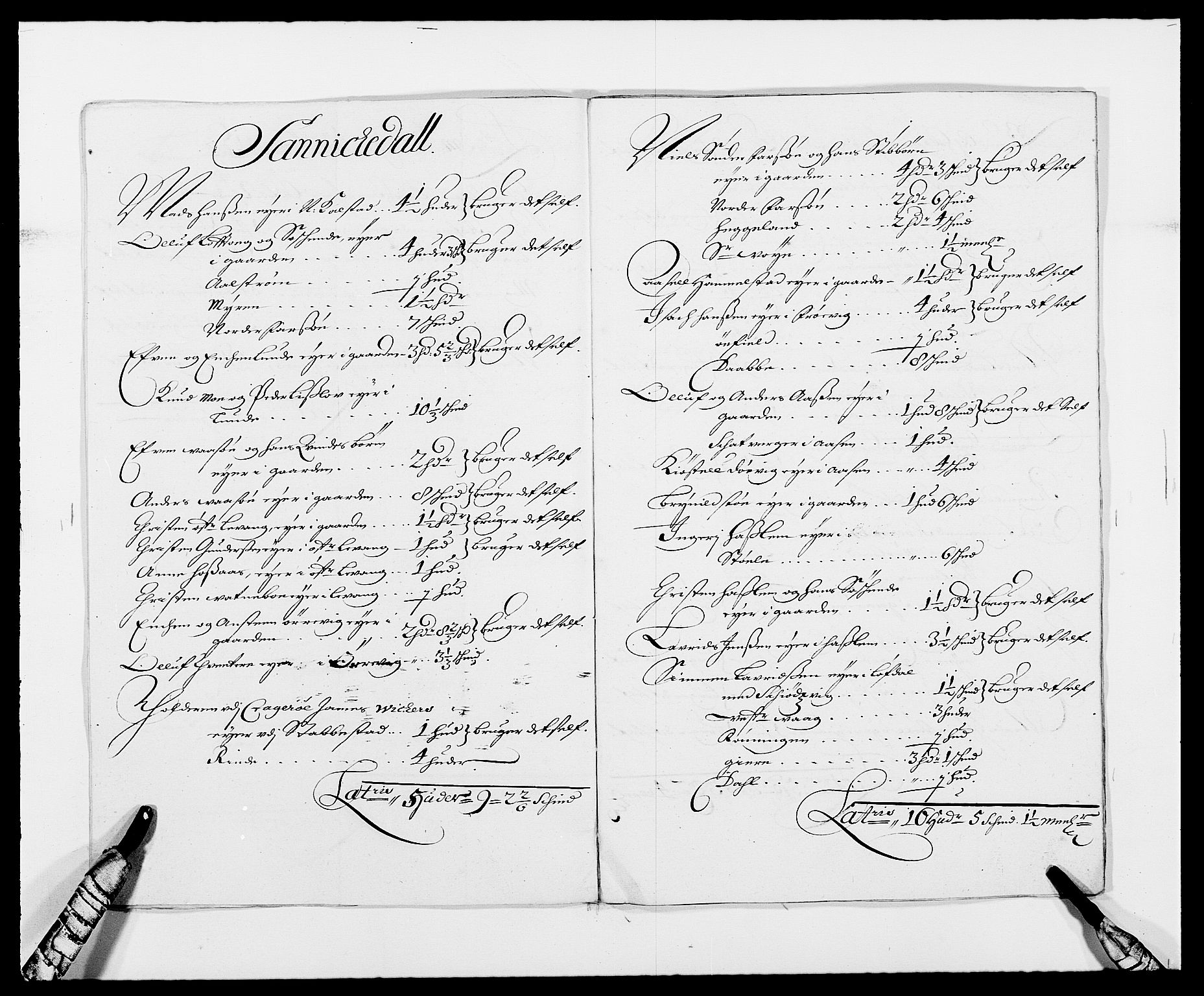 Rentekammeret inntil 1814, Reviderte regnskaper, Fogderegnskap, AV/RA-EA-4092/R34/L2049: Fogderegnskap Bamble, 1685-1687, p. 68