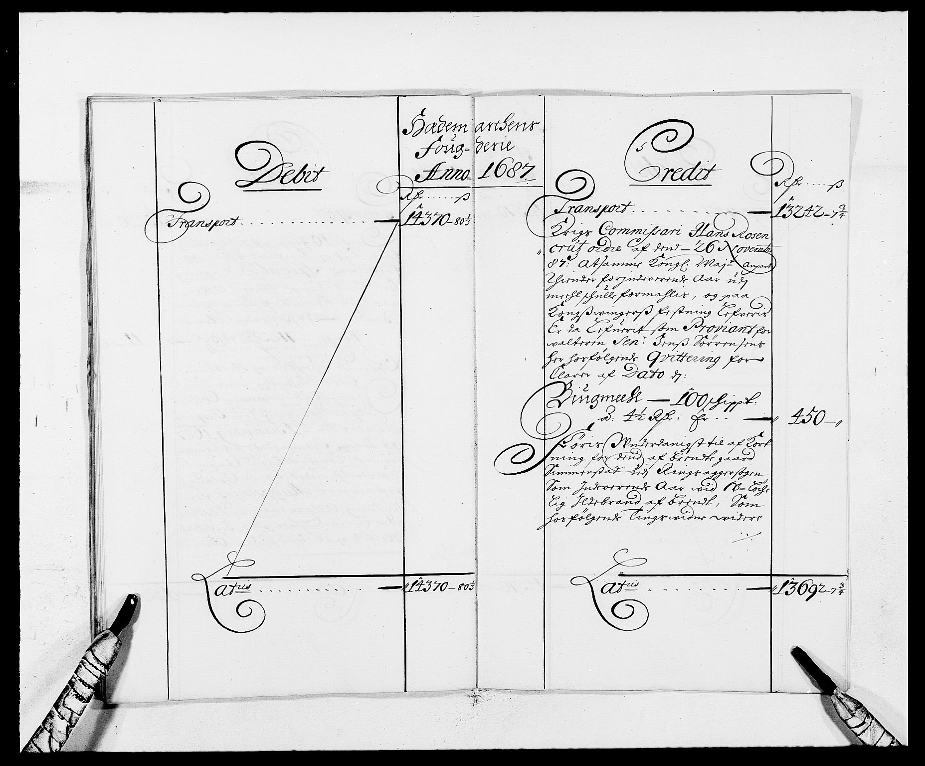 Rentekammeret inntil 1814, Reviderte regnskaper, Fogderegnskap, AV/RA-EA-4092/R16/L1028: Fogderegnskap Hedmark, 1687, p. 20