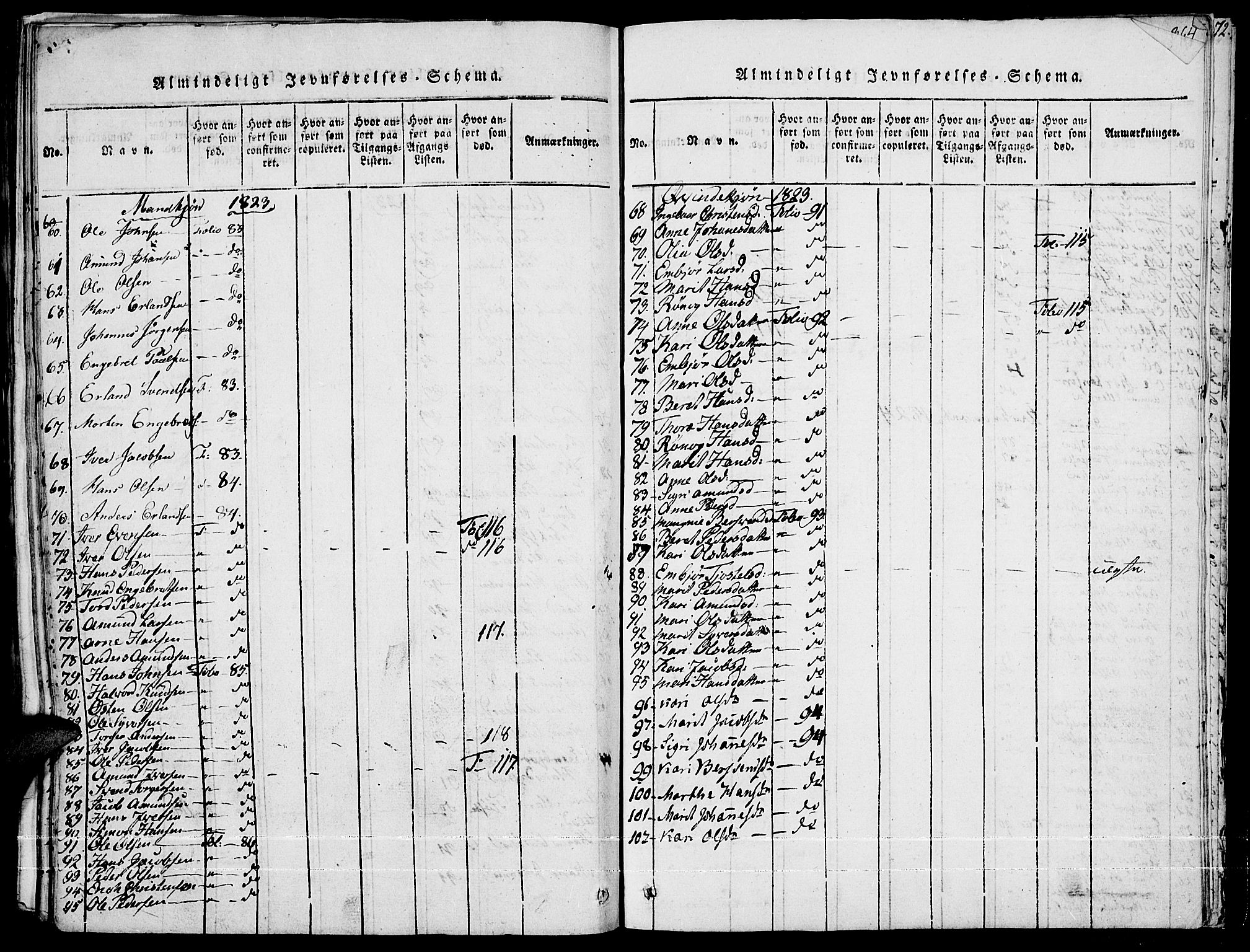Fron prestekontor, SAH/PREST-078/H/Ha/Haa/L0002: Parish register (official) no. 2, 1816-1827, p. 363