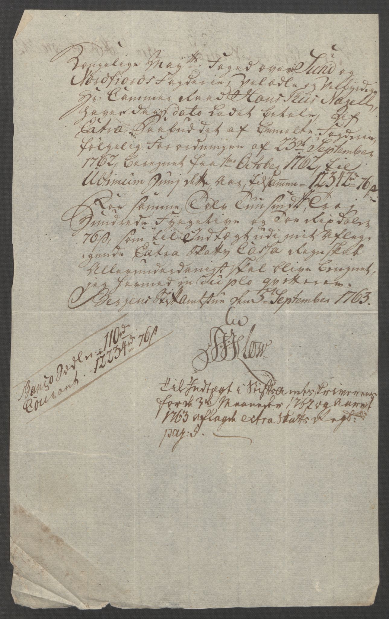 Rentekammeret inntil 1814, Reviderte regnskaper, Fogderegnskap, RA/EA-4092/R53/L3550: Ekstraskatten Sunn- og Nordfjord, 1762-1771, p. 28