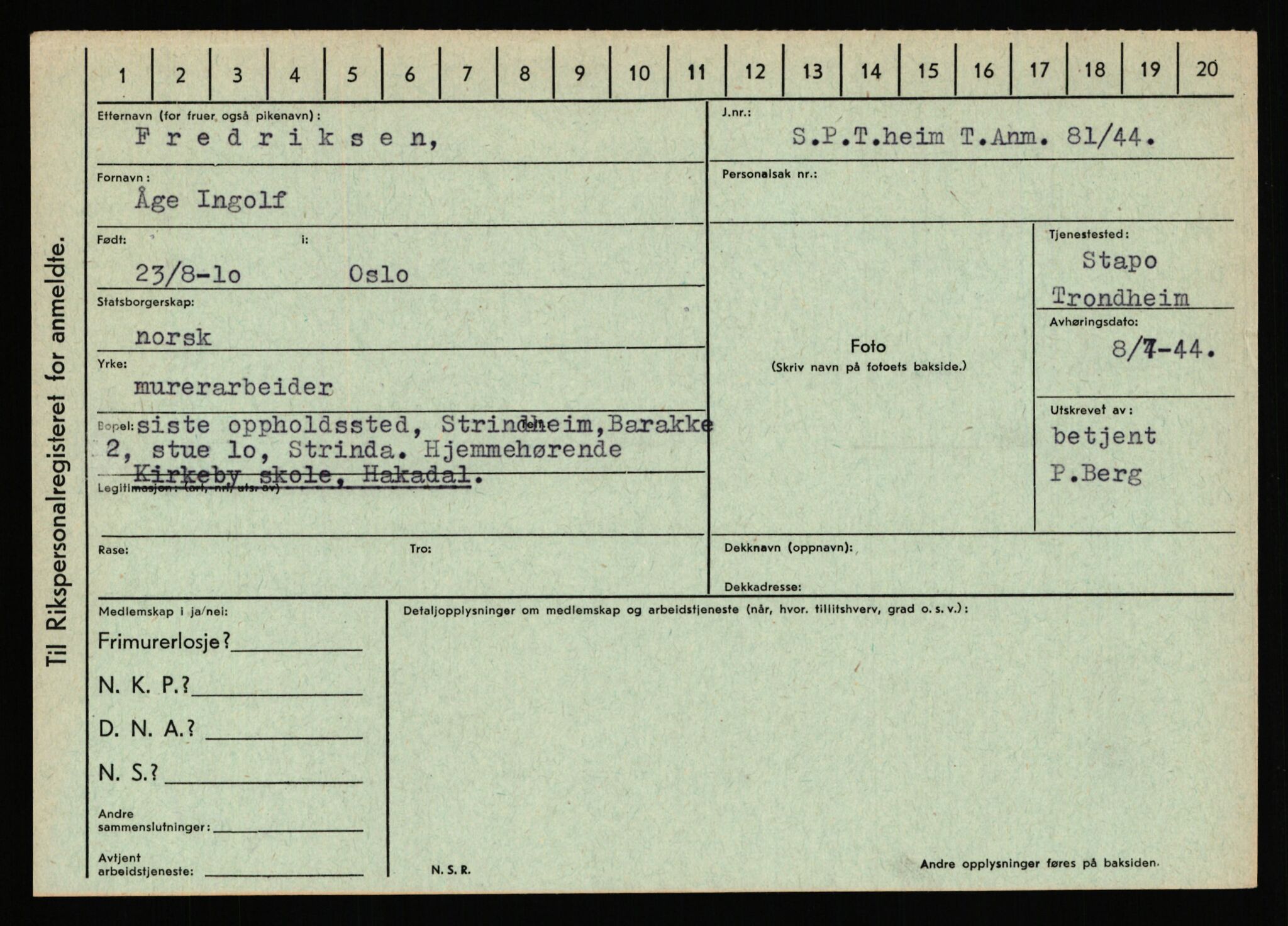 Statspolitiet - Hovedkontoret / Osloavdelingen, AV/RA-S-1329/C/Ca/L0004: Eid - funn av gjenstander	, 1943-1945, p. 4398