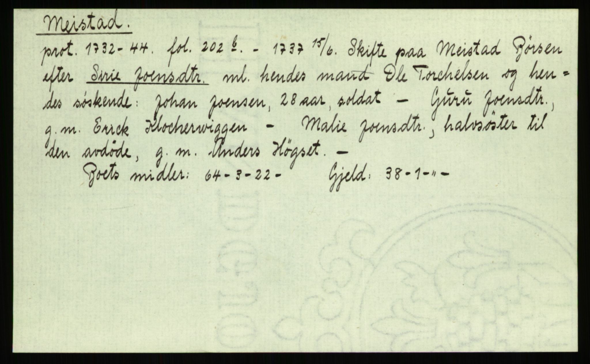 Strinda og Selbu sorenskriveri, AV/SAT-A-0015/3, 1700-1766, p. 865