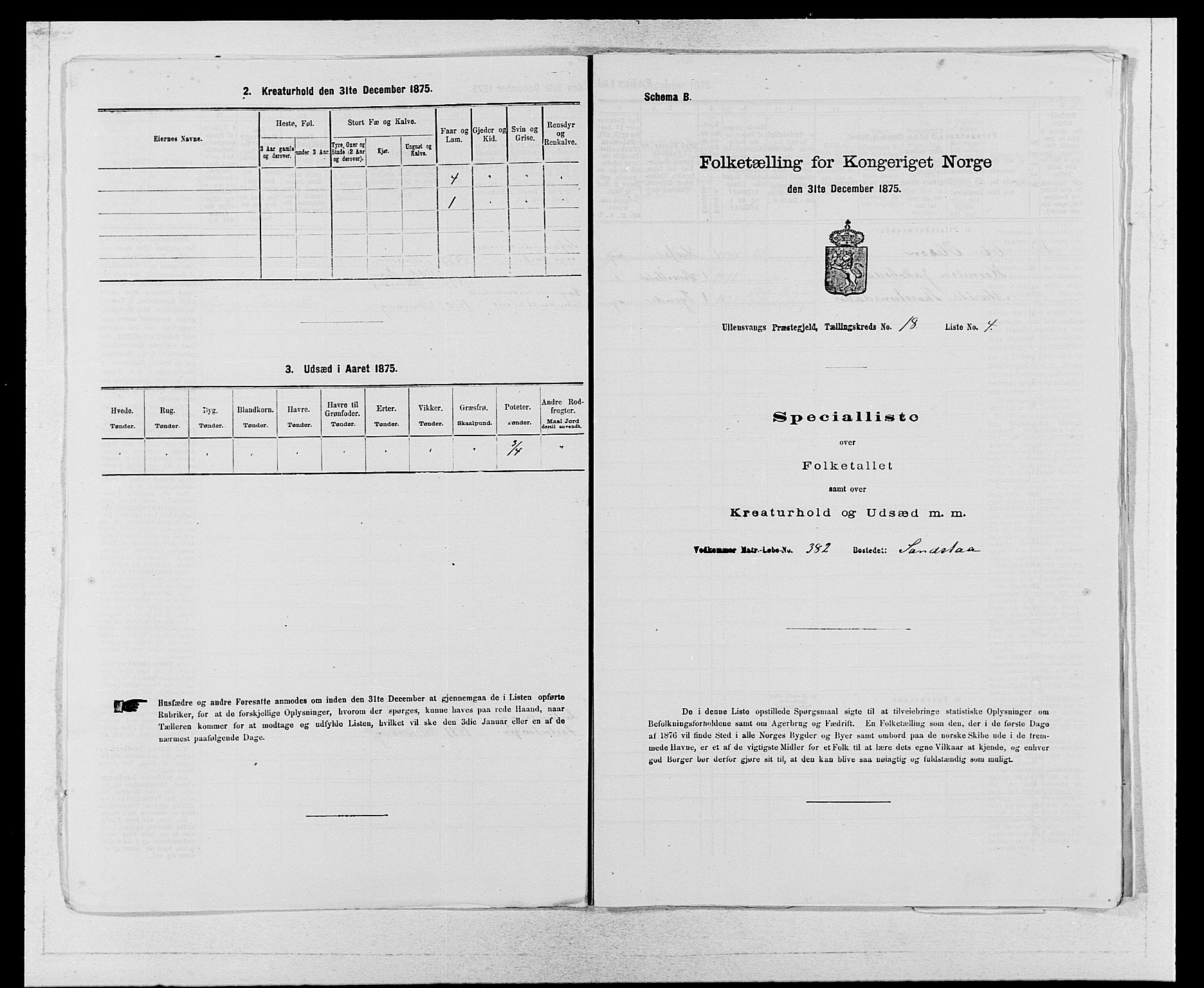 SAB, 1875 census for 1230P Ullensvang, 1875, p. 1865