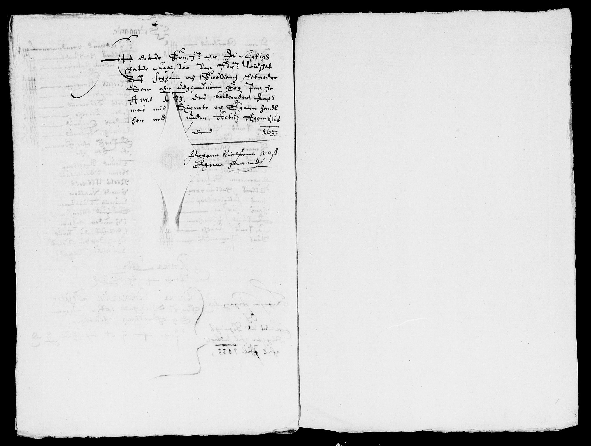 Rentekammeret inntil 1814, Reviderte regnskaper, Lensregnskaper, AV/RA-EA-5023/R/Rb/Rba/L0111: Akershus len, 1632-1633
