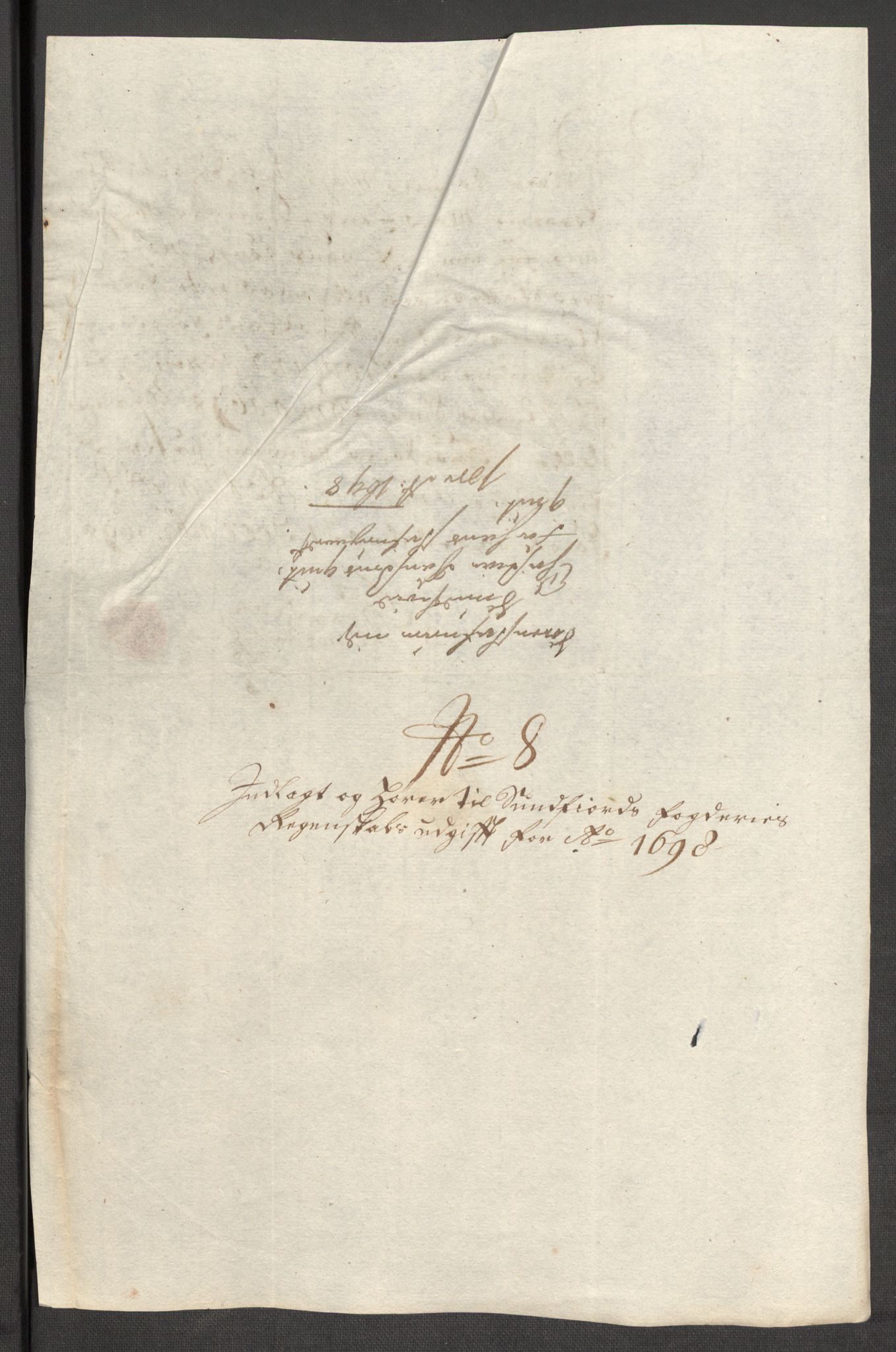 Rentekammeret inntil 1814, Reviderte regnskaper, Fogderegnskap, AV/RA-EA-4092/R53/L3423: Fogderegnskap Sunn- og Nordfjord, 1697-1698, p. 359