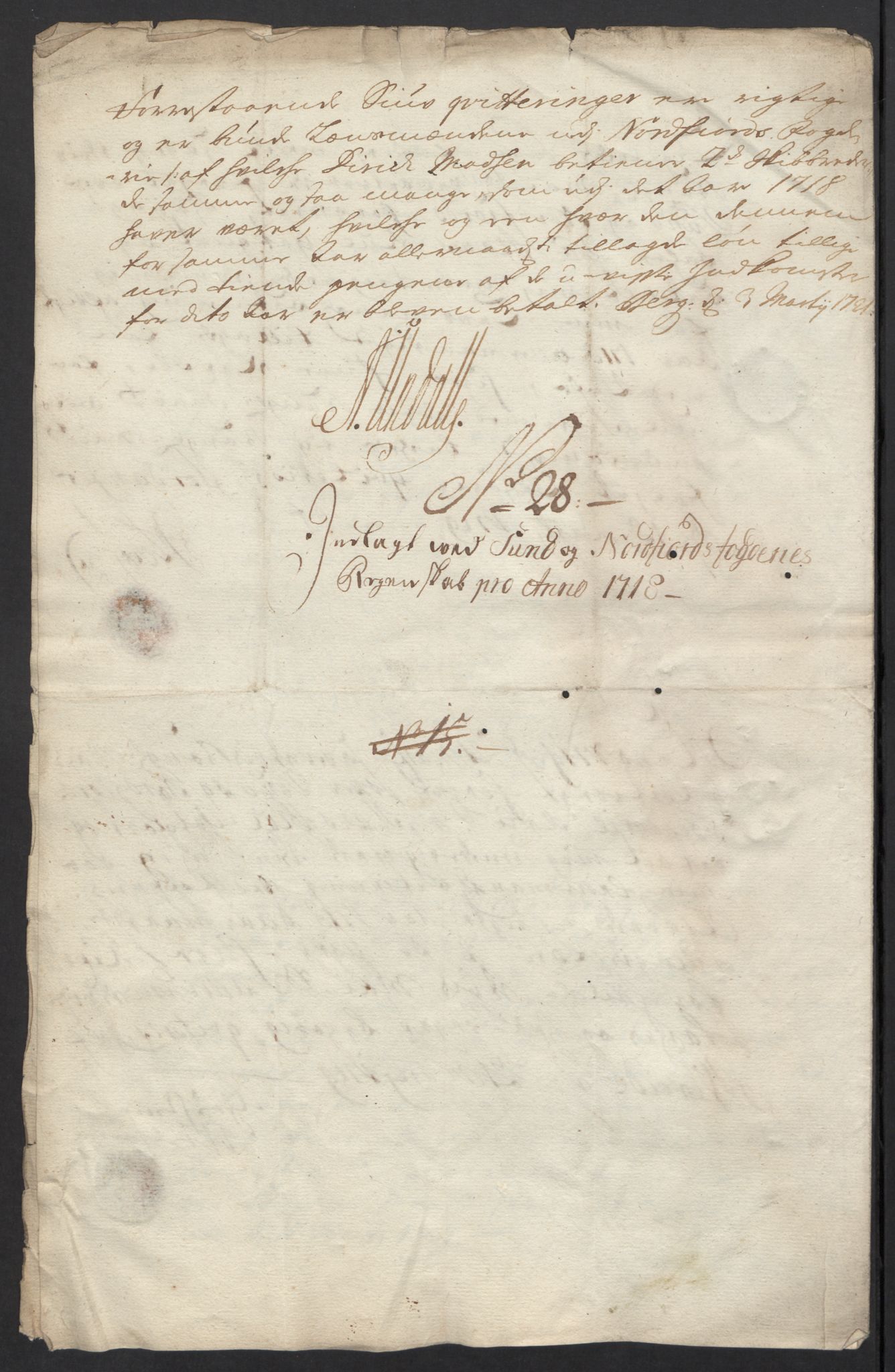 Rentekammeret inntil 1814, Reviderte regnskaper, Fogderegnskap, AV/RA-EA-4092/R53/L3441: Fogderegnskap Sunn- og Nordfjord, 1717-1718, p. 433