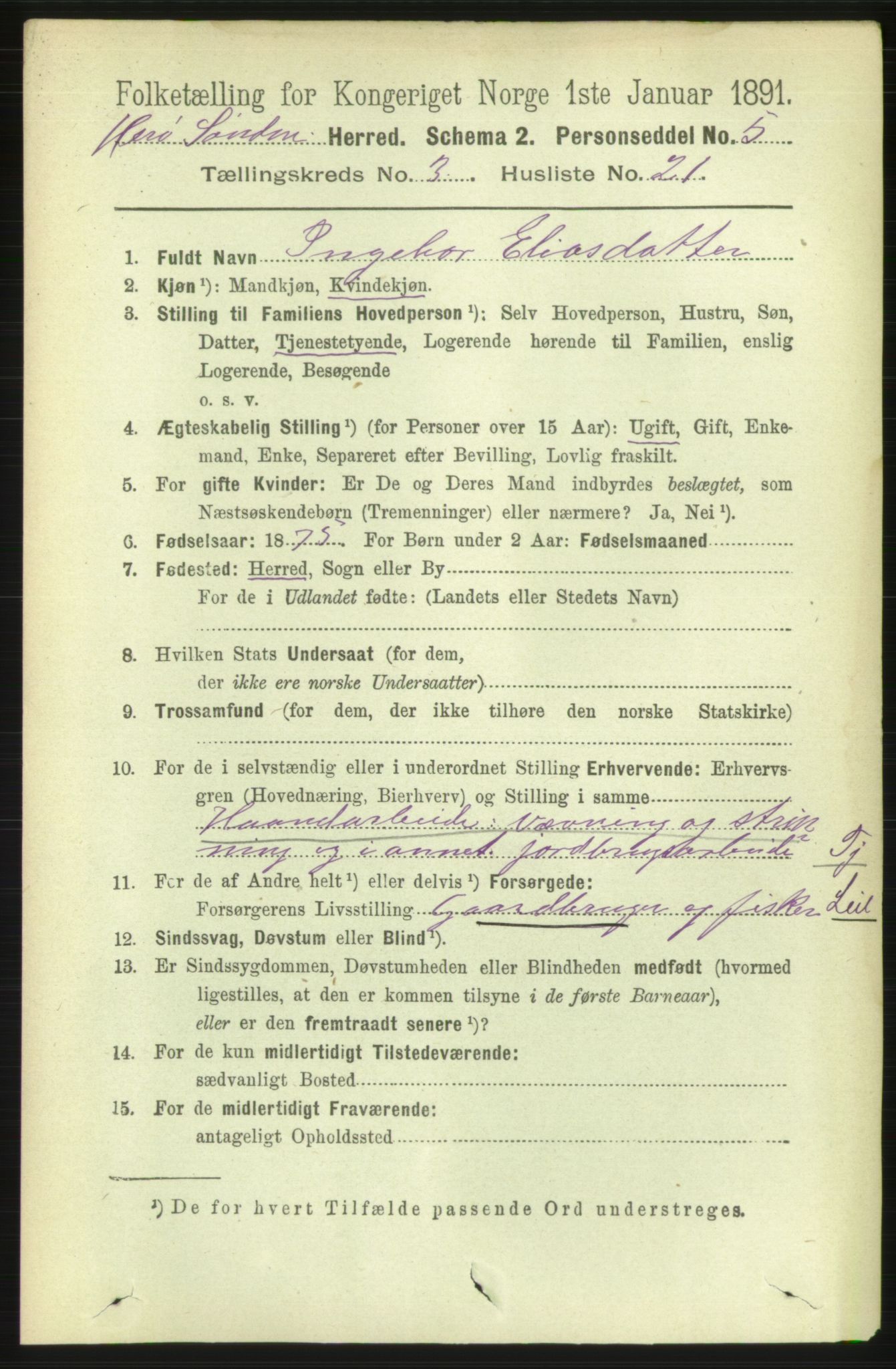 RA, 1891 census for 1515 Herøy, 1891, p. 1169