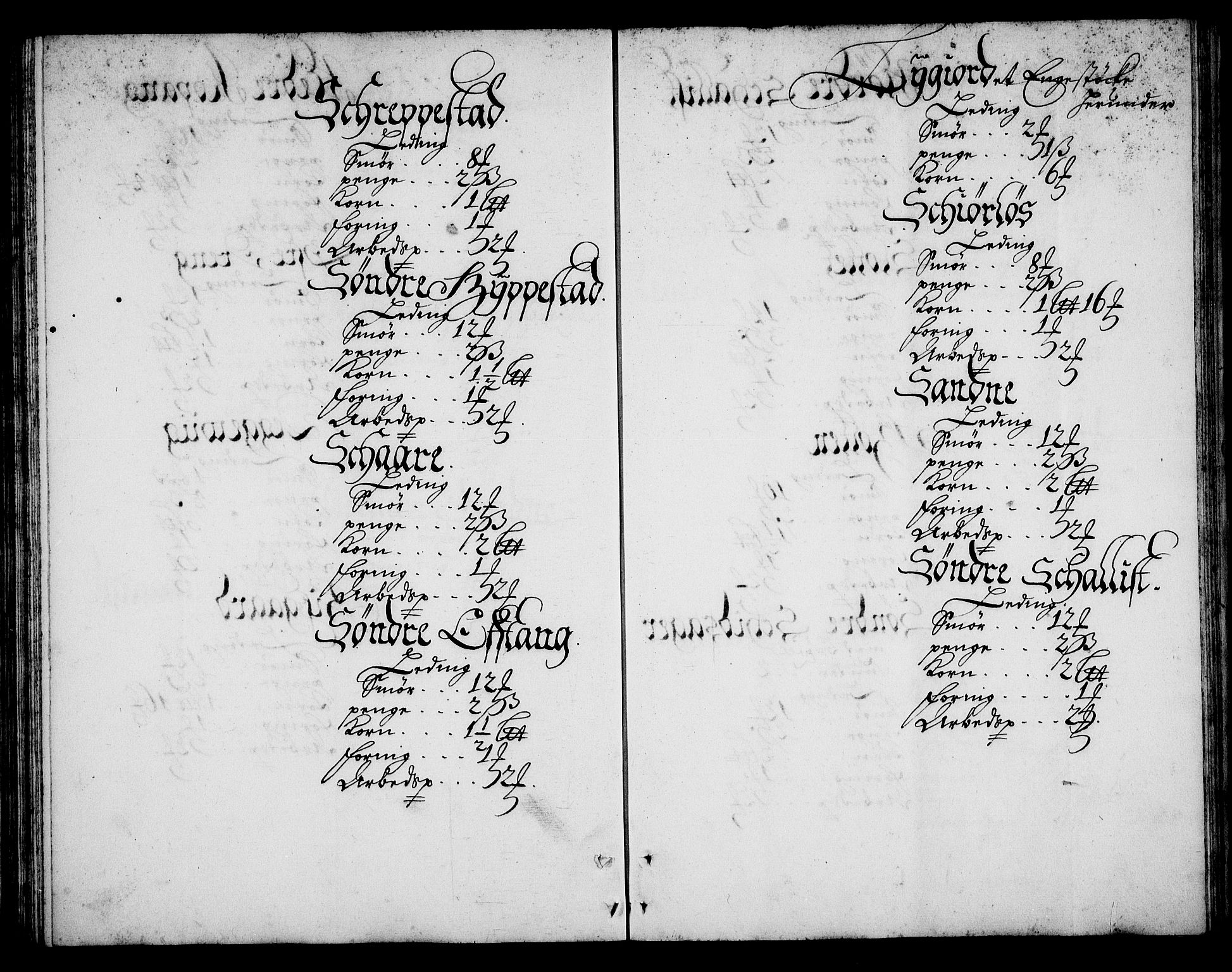 Rentekammeret inntil 1814, Realistisk ordnet avdeling, AV/RA-EA-4070/N/Na/L0003/0007: [XI h]: Tønsbergs amt og Larvik grevskaps jordebøker: / Larvik grevskaps jordebok, 1692