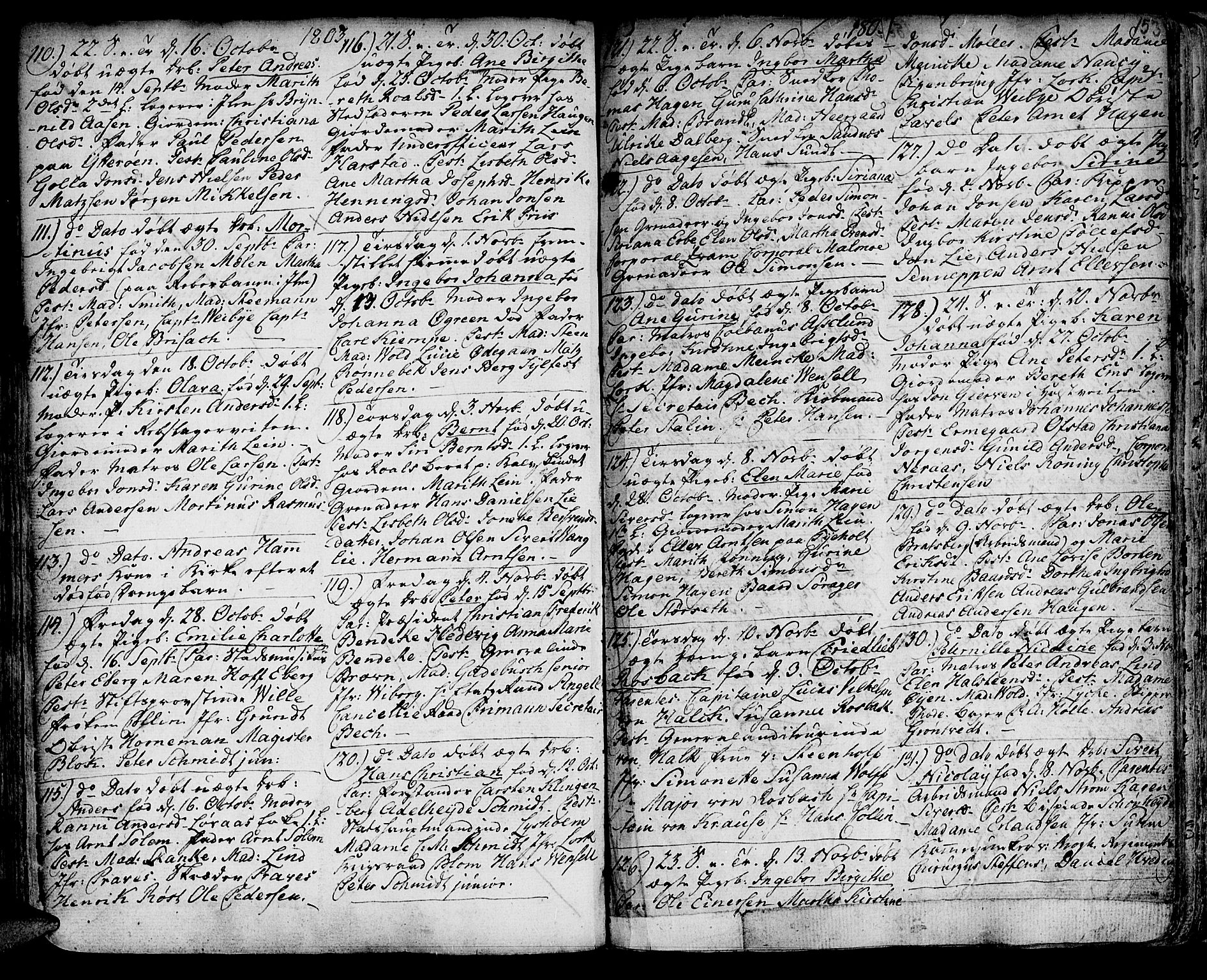 Ministerialprotokoller, klokkerbøker og fødselsregistre - Sør-Trøndelag, SAT/A-1456/601/L0039: Parish register (official) no. 601A07, 1770-1819, p. 153