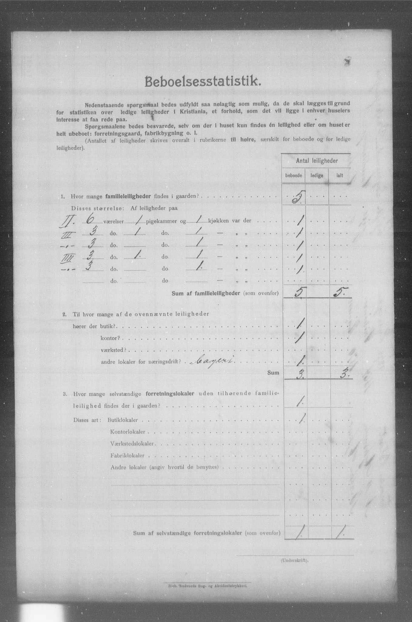 OBA, Municipal Census 1904 for Kristiania, 1904, p. 22941