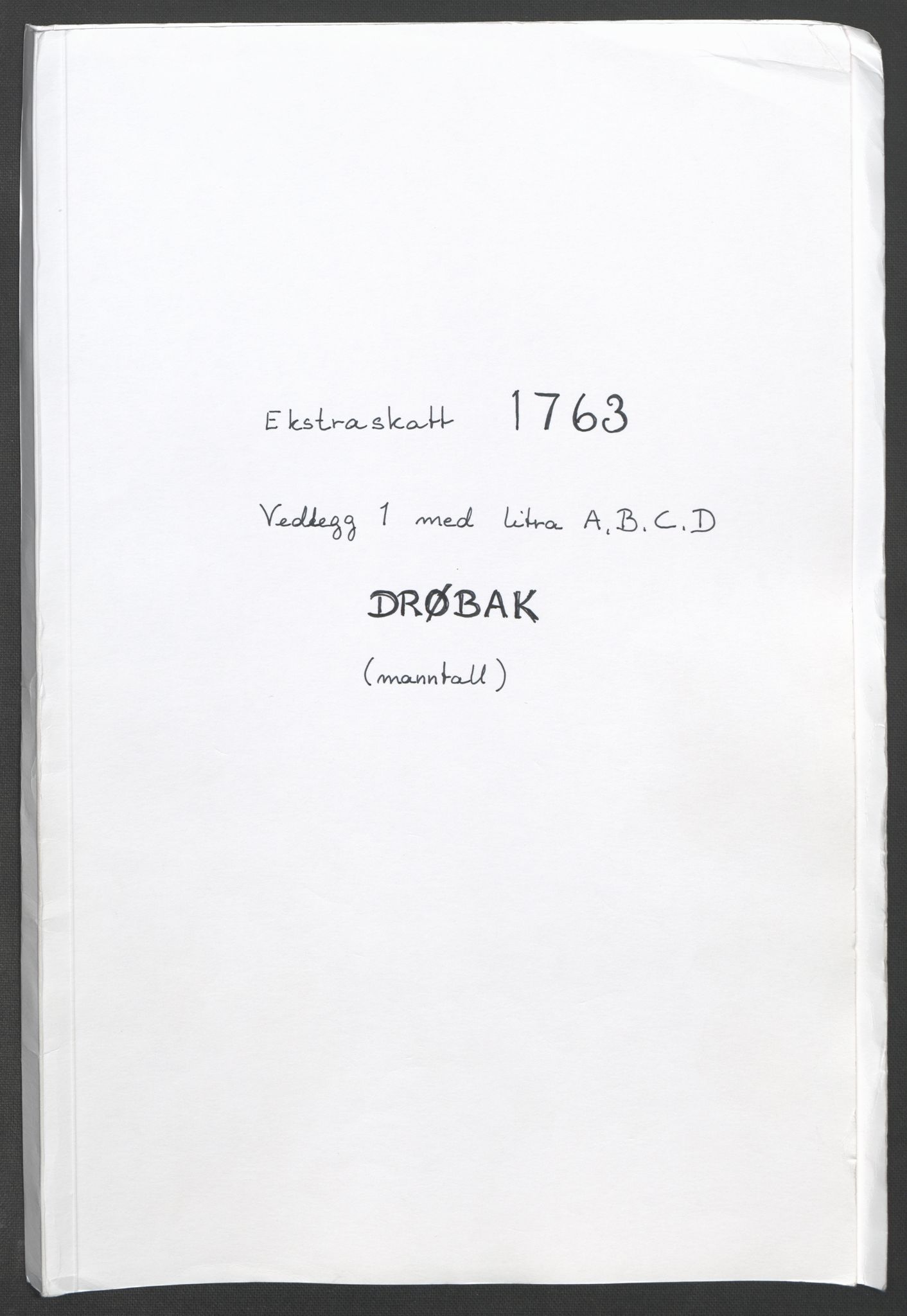 Rentekammeret inntil 1814, Reviderte regnskaper, Fogderegnskap, RA/EA-4092/R10/L0559: Ekstraskatten Aker og Follo, 1763, p. 115