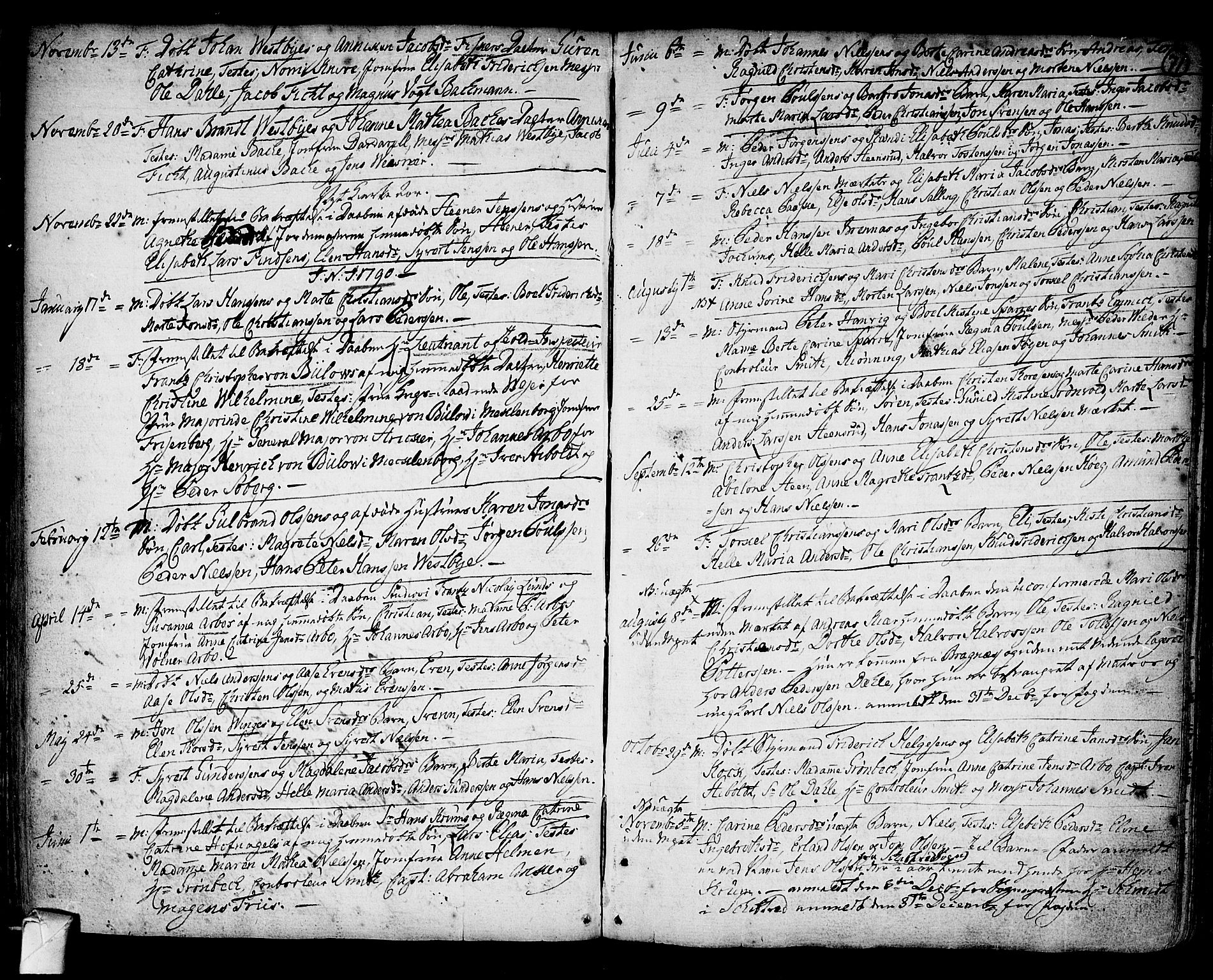 Strømsø kirkebøker, SAKO/A-246/F/Fb/L0002: Parish register (official) no. II 2, 1739-1814, p. 71
