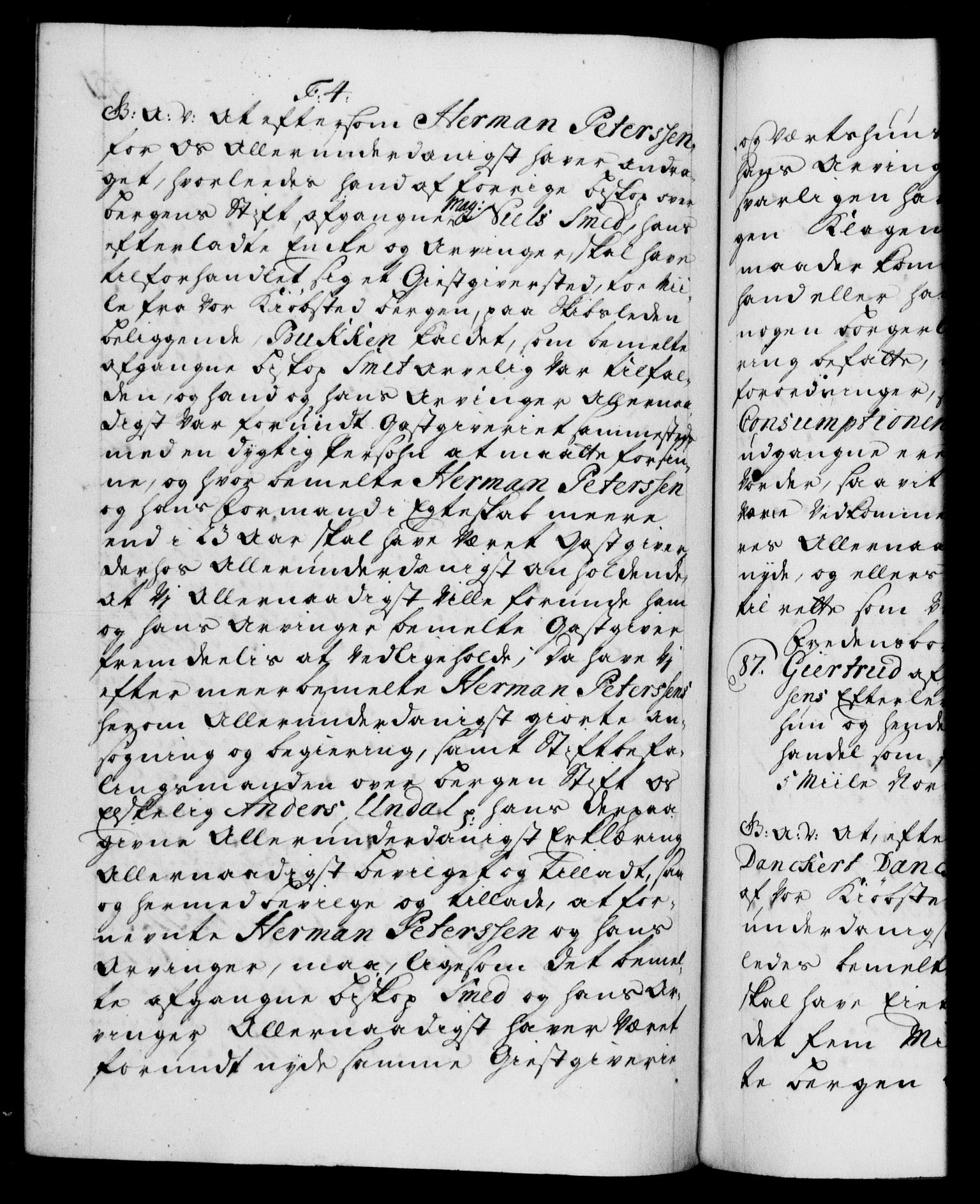 Danske Kanselli 1572-1799, AV/RA-EA-3023/F/Fc/Fca/Fcaa/L0024: Norske registre, 1723-1725, p. 551b