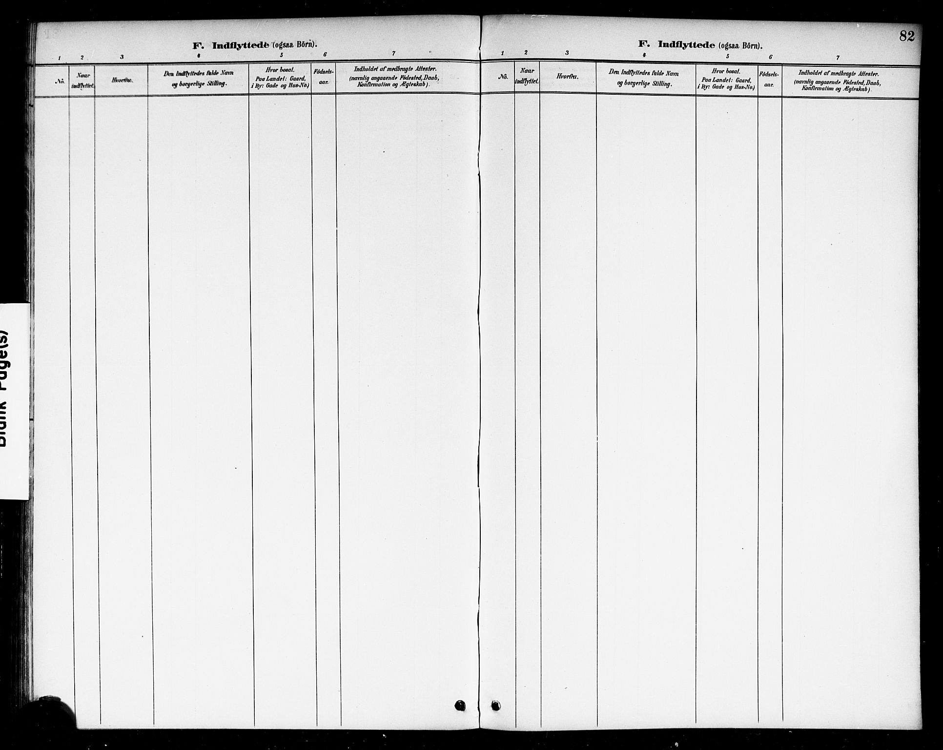 Berg prestekontor Kirkebøker, AV/SAO-A-10902/F/Fc/L0002: Parish register (official) no. III 2, 1888-1901, p. 82