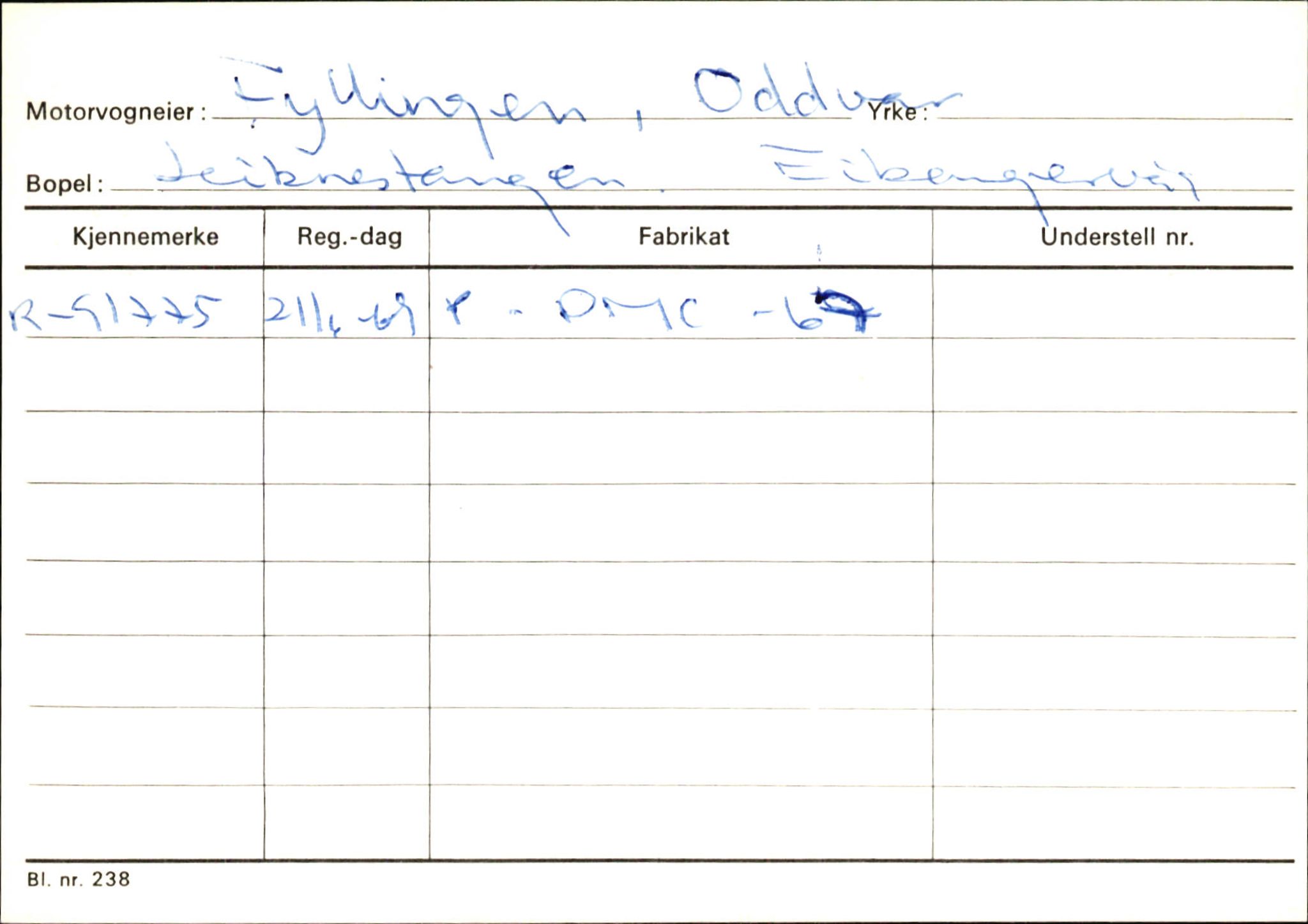 Statens vegvesen, Hordaland vegkontor, AV/SAB-A-5201/2/Ha/L0015: R-eierkort F-G, 1920-1971, p. 89