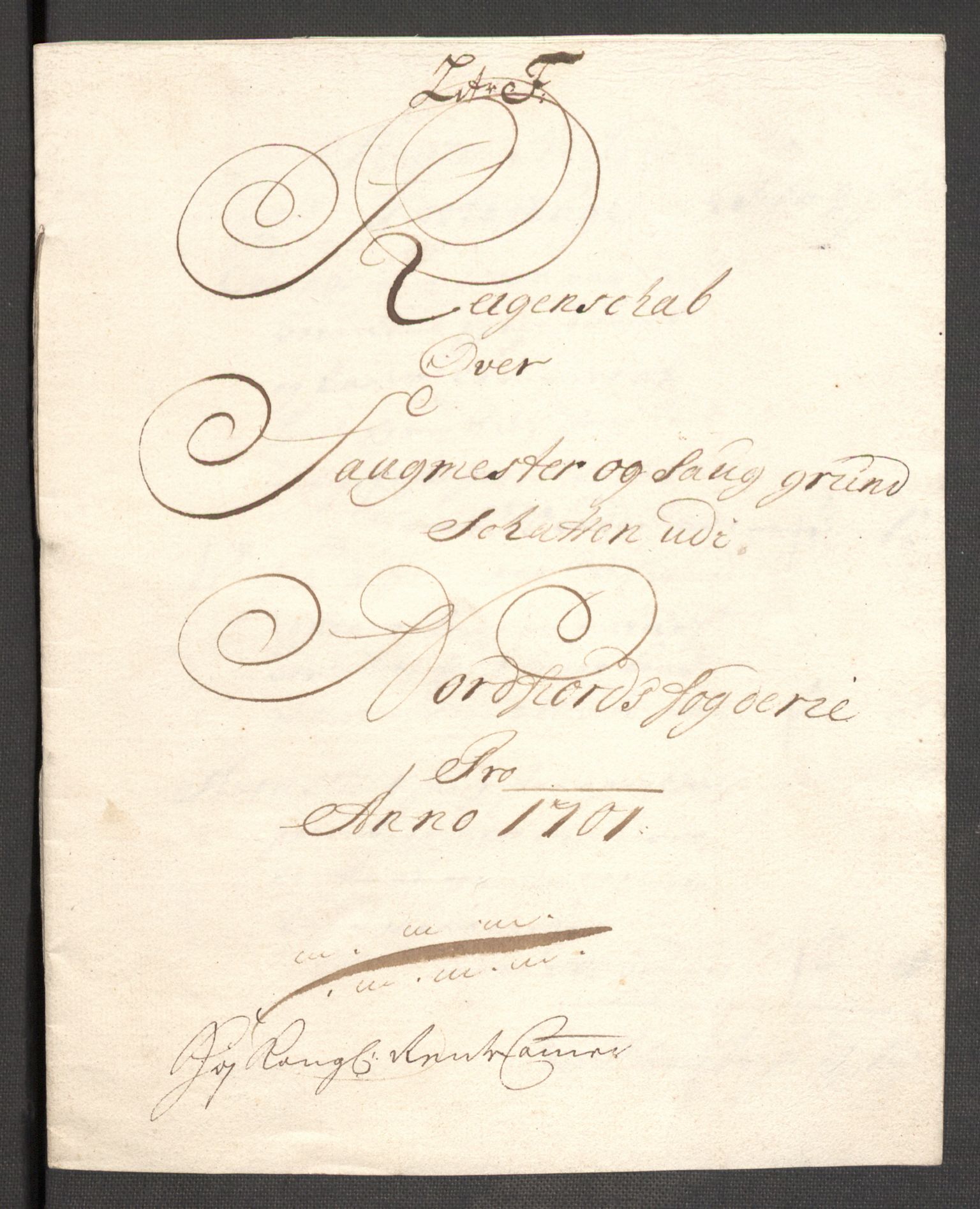 Rentekammeret inntil 1814, Reviderte regnskaper, Fogderegnskap, RA/EA-4092/R53/L3425: Fogderegnskap Sunn- og Nordfjord, 1700-1701, p. 400